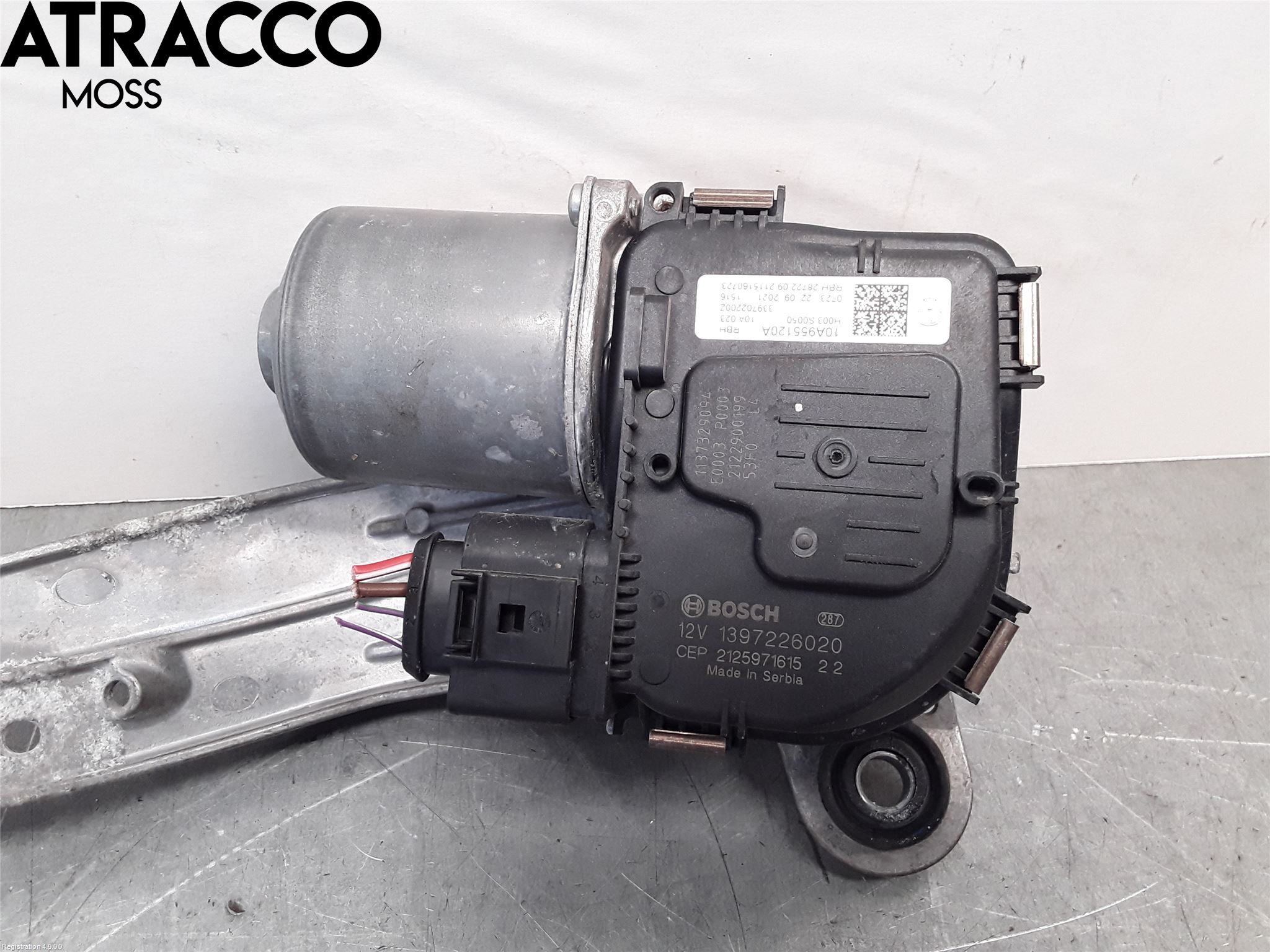 Volkswagen VW ID.3 21- Viskermotor Frontrute