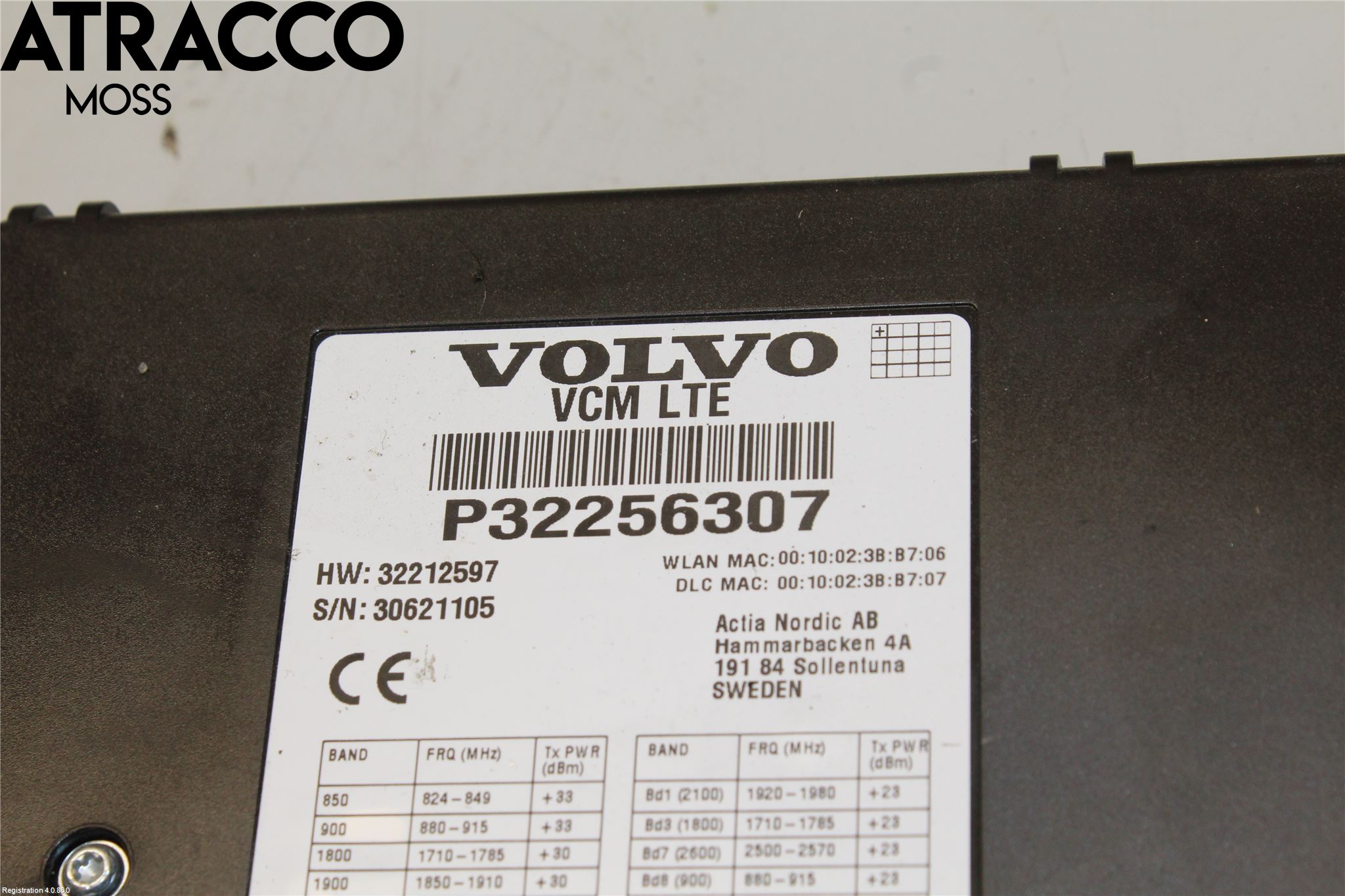 Volvo V90 CROSS COUNTRY 17->> Styreenhet Øvrig