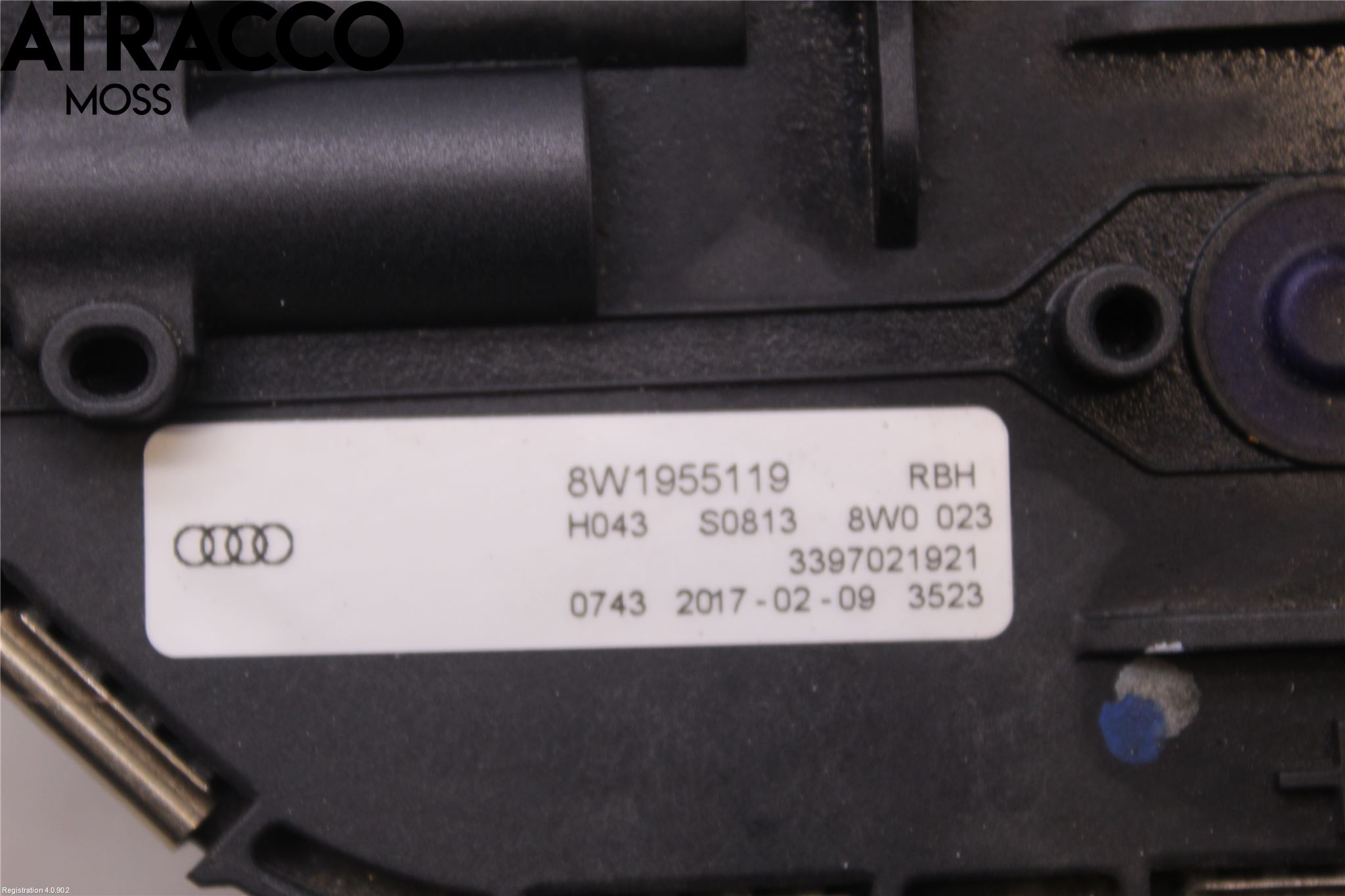 Audi A4 12-15 Viskermotor Frontrute