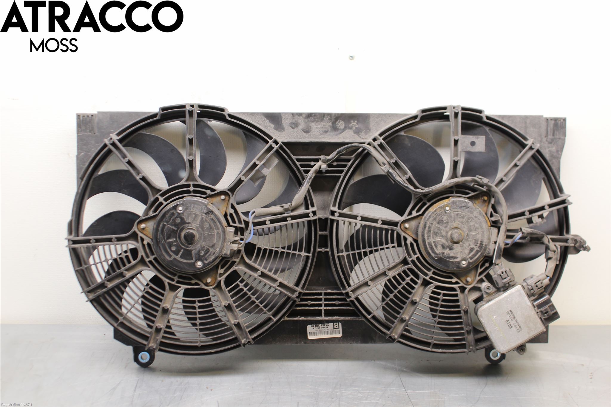 Nissan LEAF 11-17 Kjølevifte Elektrisk