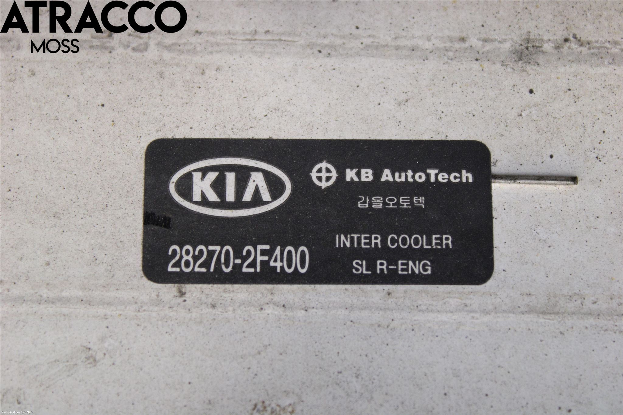 Kia SPORTAGE (SL) 11-15 Intercooler Radiator