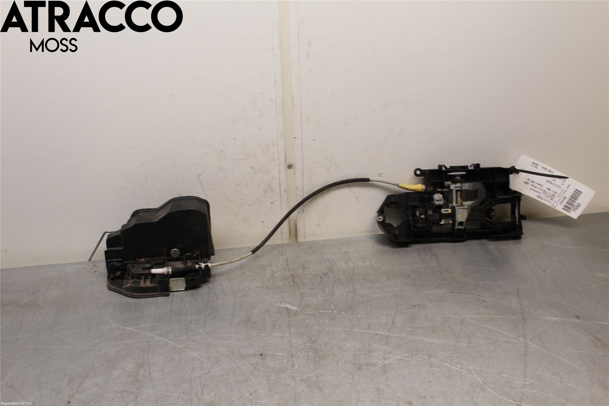 BMW 5 F10/F11/F18 09-17 Dørlås - Låsekasse