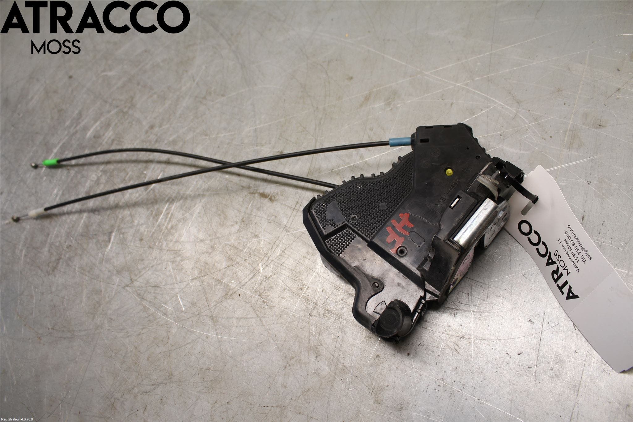 Toyota RAV 4 06-12 Dørlås - Låsekasse