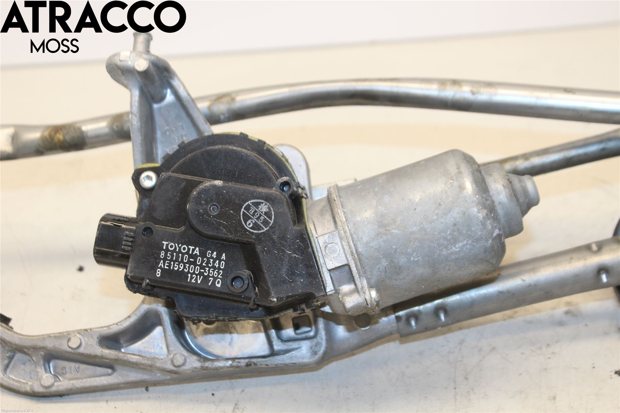 Toyota AURIS 13-19 Viskermotor Frontrute