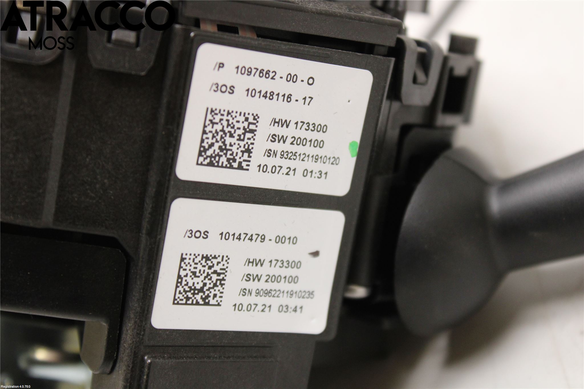 Tesla MODEL 3 17- Bryter Ratt Kombi H Og V