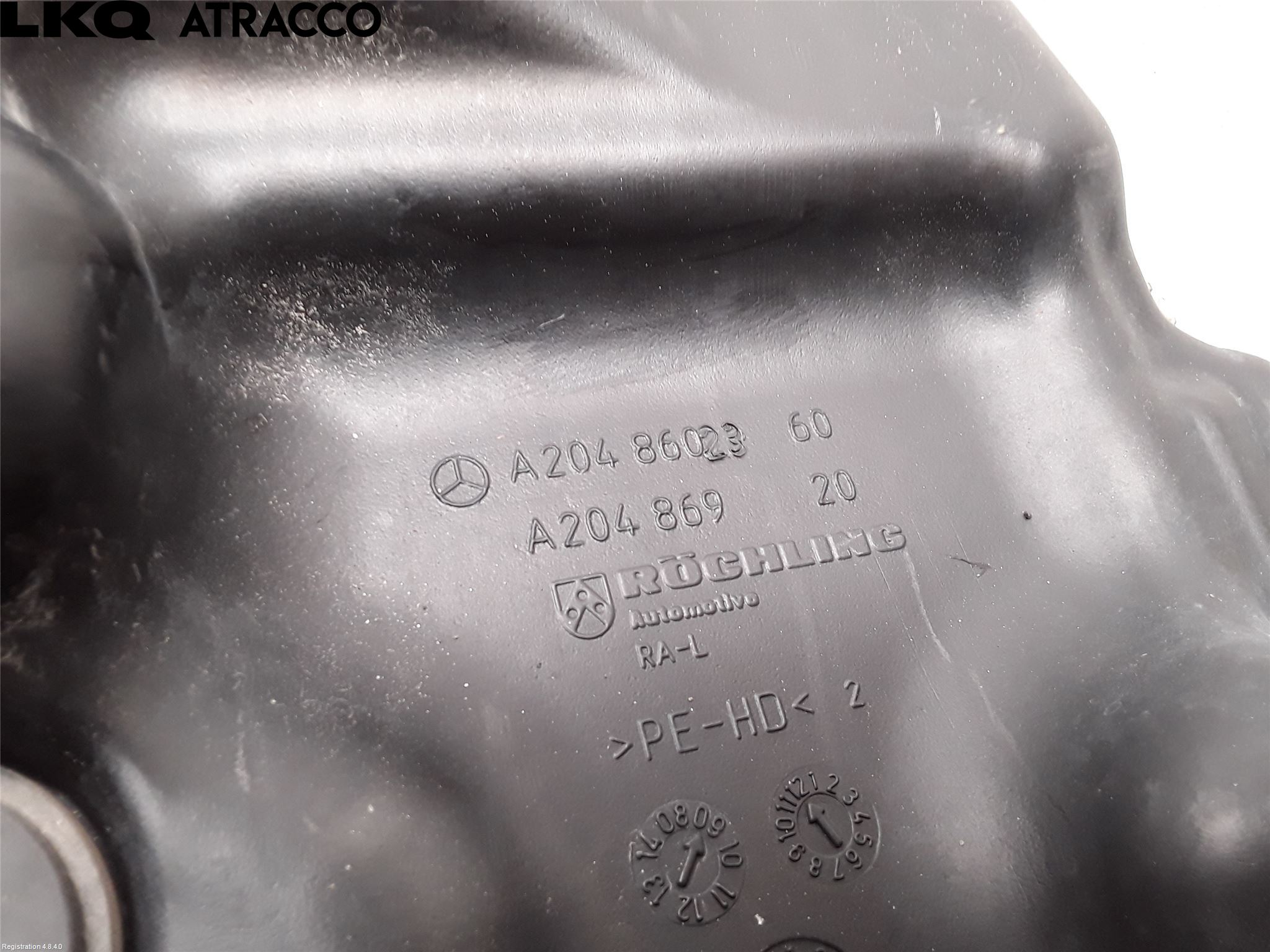 Mercedes-Benz MB E-KLASS (W212) 09-16 Spylerbeholder Frontrute