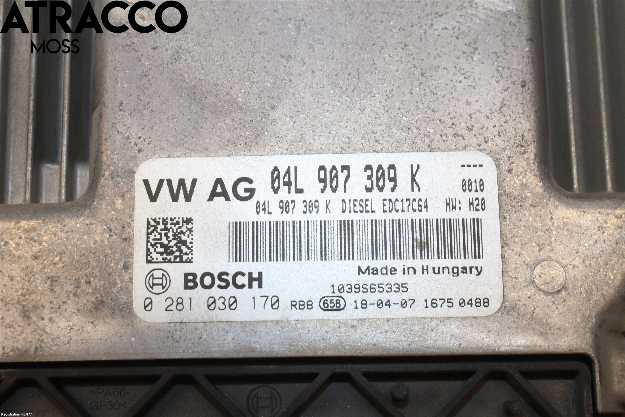 Volkswagen VW CADDY 16-20 Styreenhet Innsprøytning