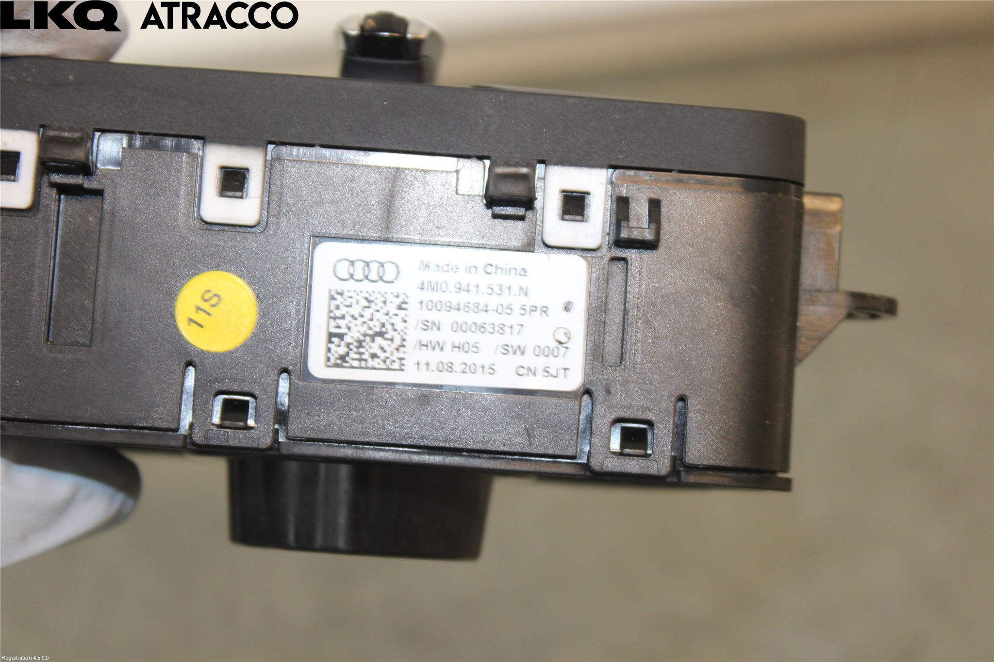 Audi A4/S4 B9 16-19 Bryter Hovedlys