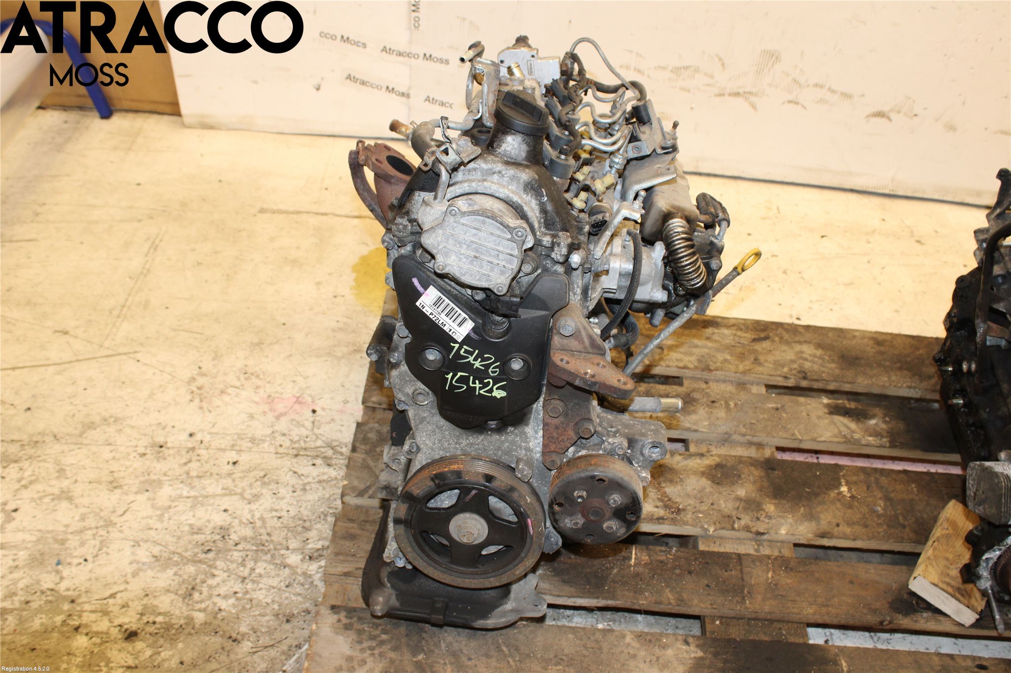Toyota YARIS XP90 06-11 Motor Diesel