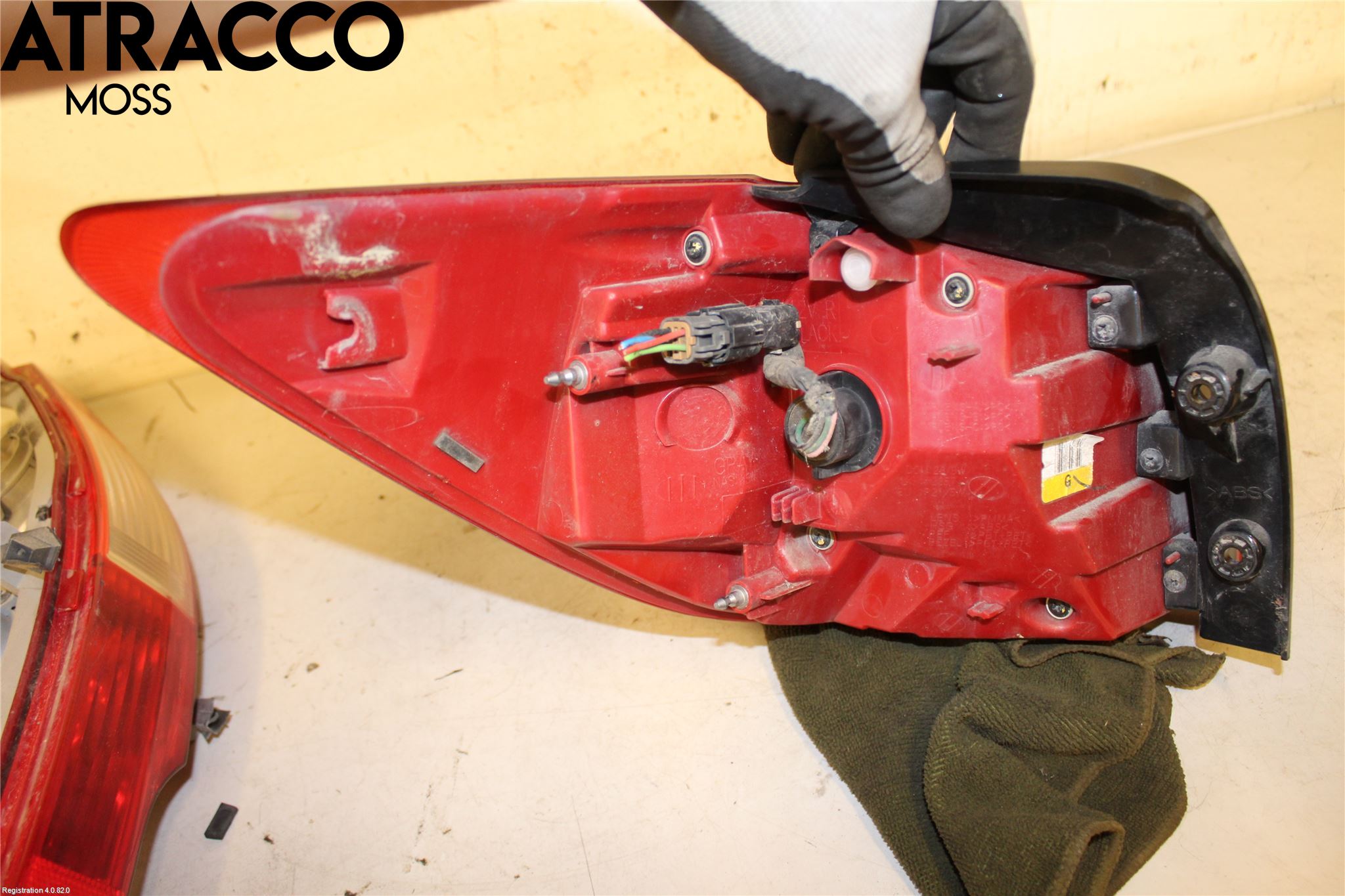 Kia SPORTAGE (SL) 11-15 Baklykt Høyre