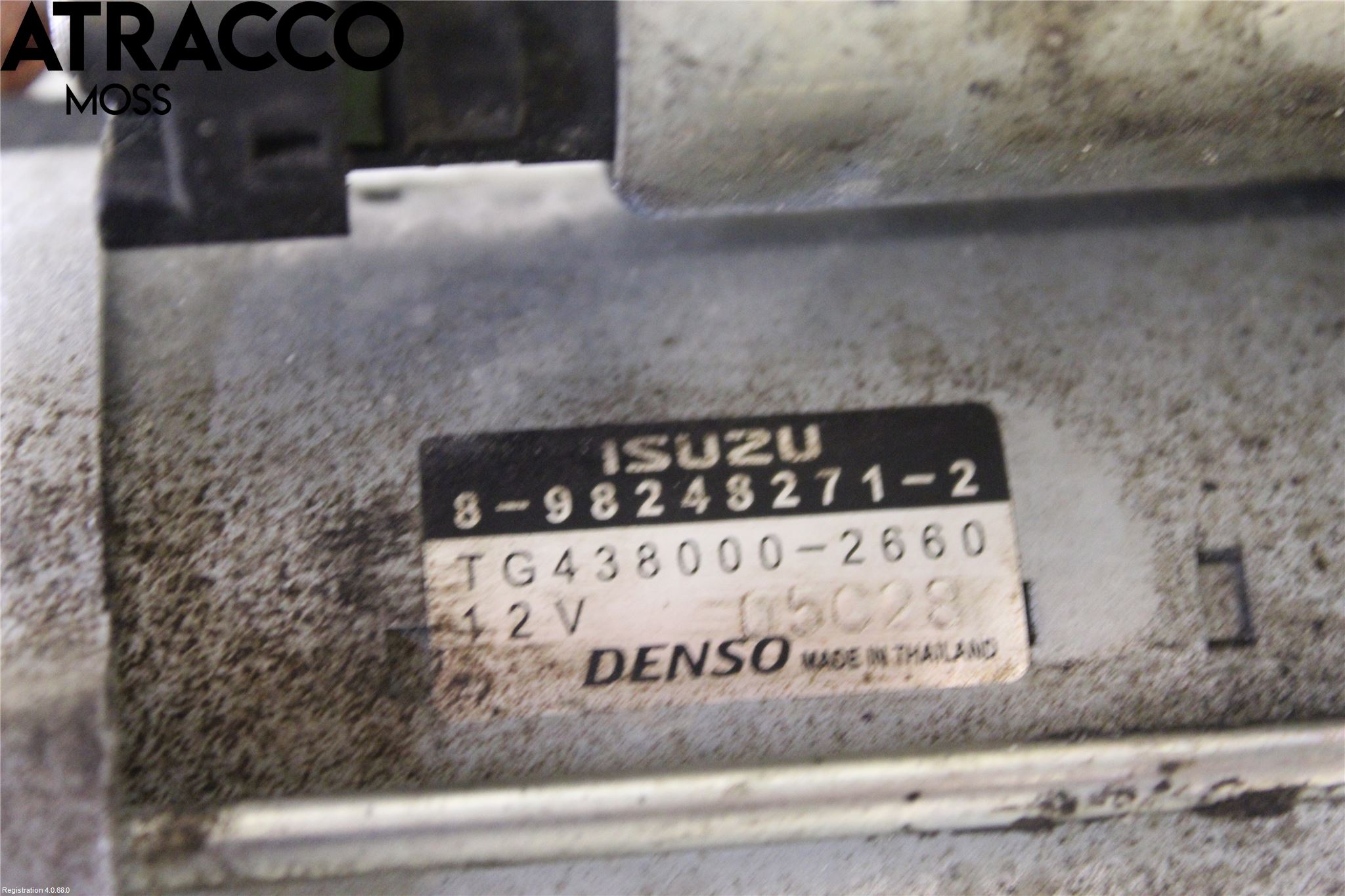 Isuzu D-MAX Startmotor Diesel