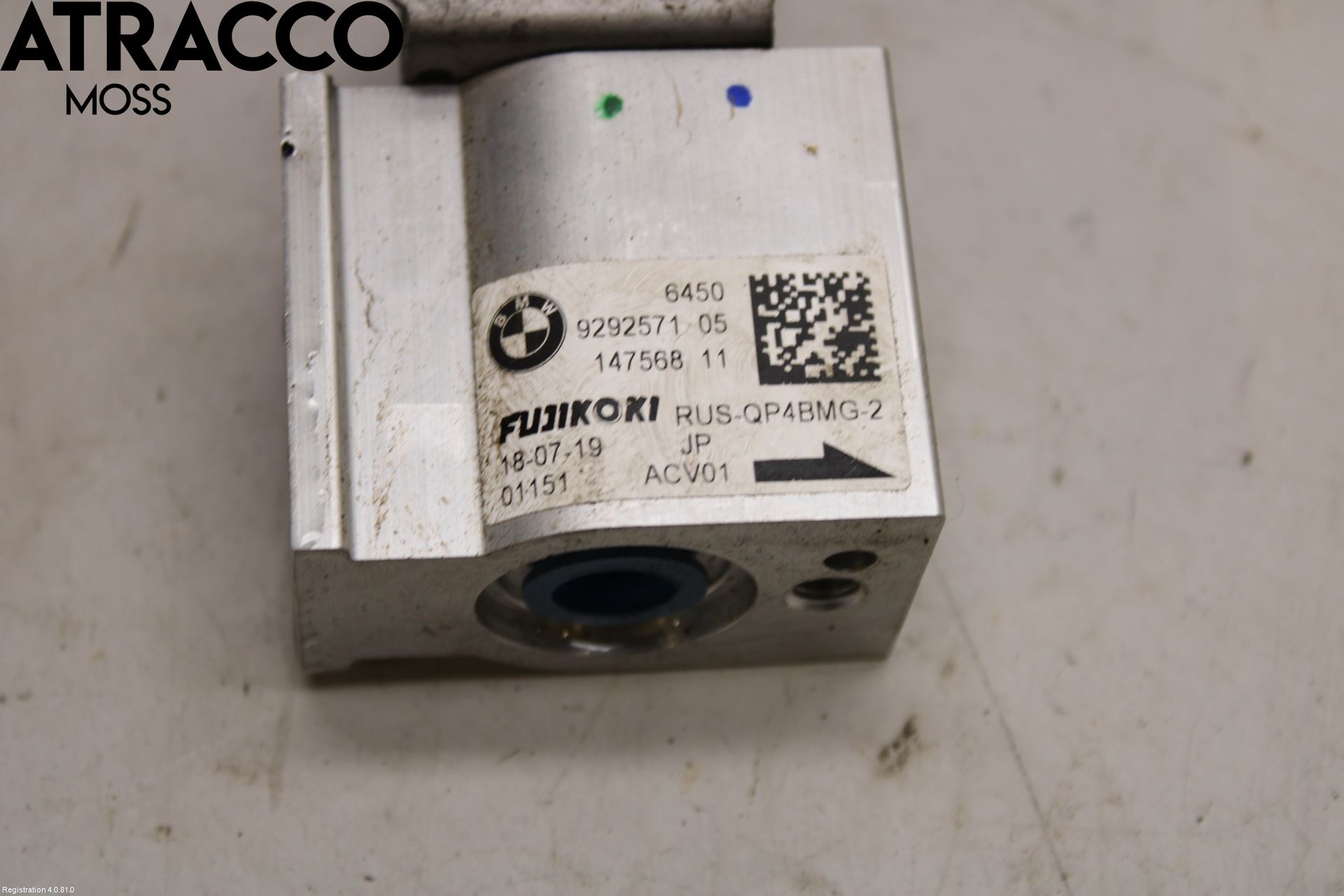 BMW i3 I01 13-22 Varme Ac Ekspansjonsventil