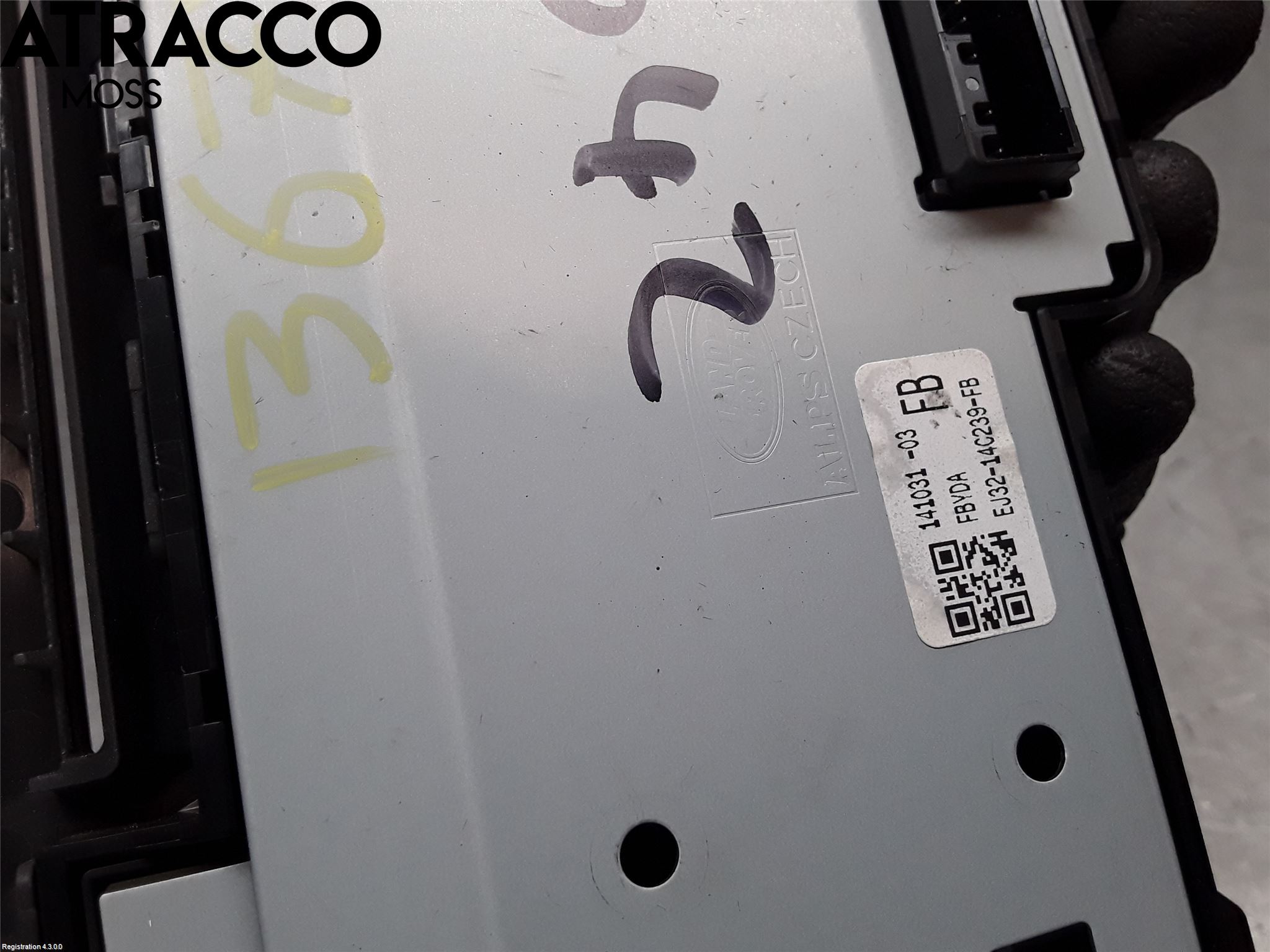 Landrover LAND ROVER RANGE ROVER EVOQUE (L538) 11-18 Varme Ac Betjening-Display