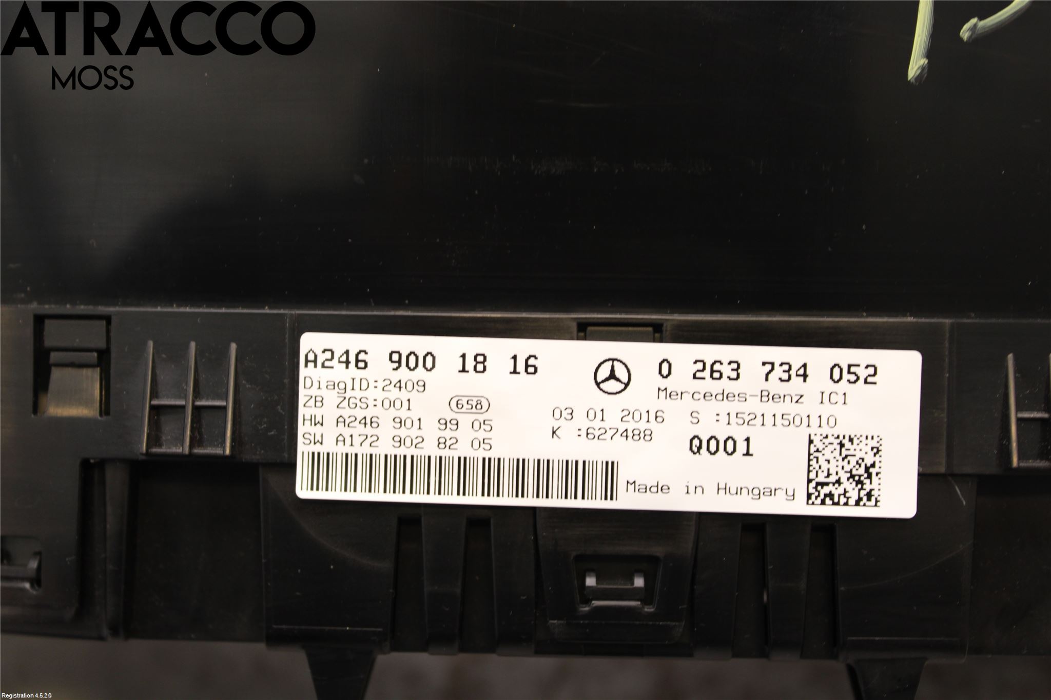 Mercedes-Benz MB B-KLASS (W246/W242) 12-19 Instr Kombinert