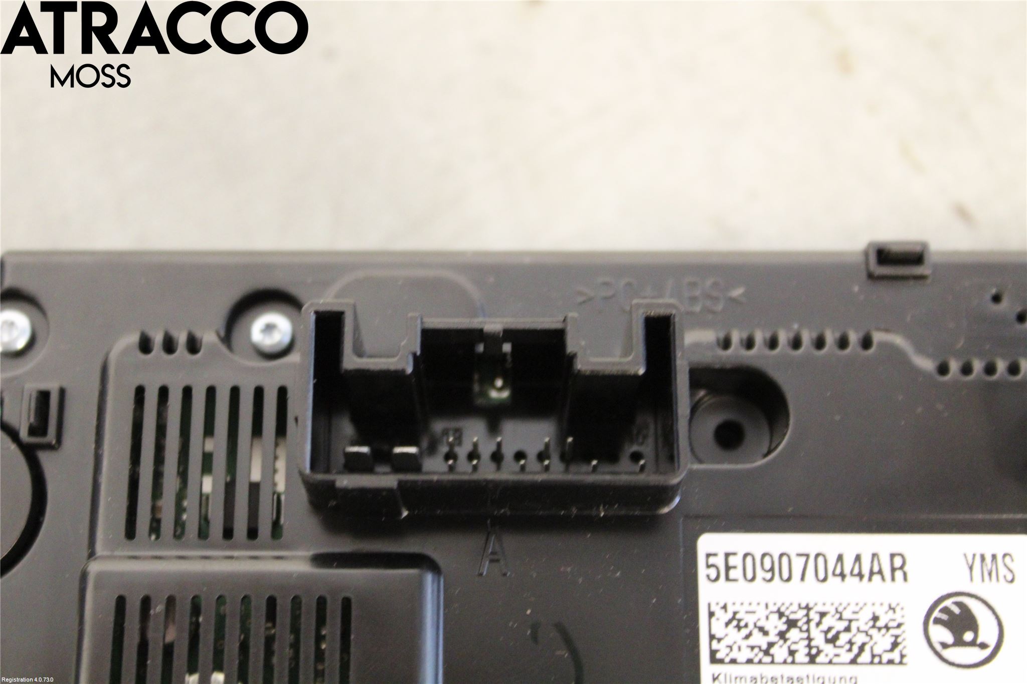 Skoda OCTAVIA (5E) 13-20 Varme Ac Betjening-Display