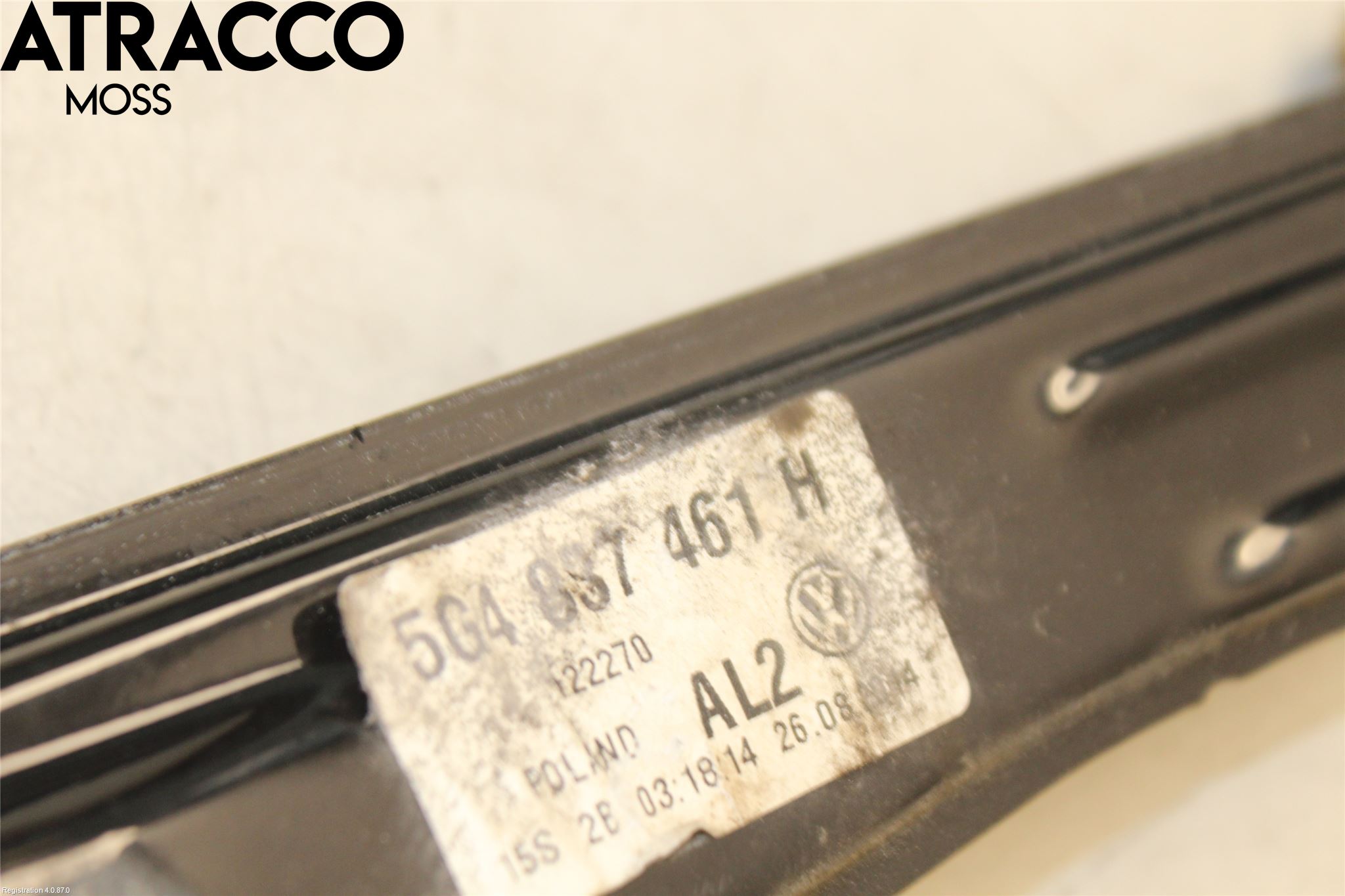 Volkswagen VW GOLF / E-GOLF VII 13-20 Vindusheis