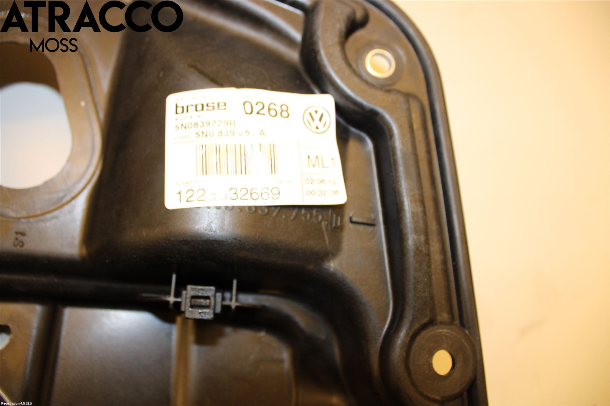 Volkswagen VW TIGUAN 07-16 Vindusheis El Komp