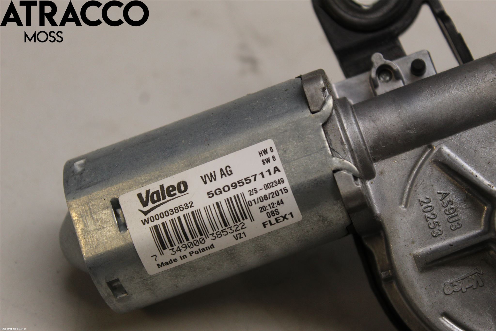 Volkswagen VW GOLF / E-GOLF VII 13-20 Viskermotor Bakluke