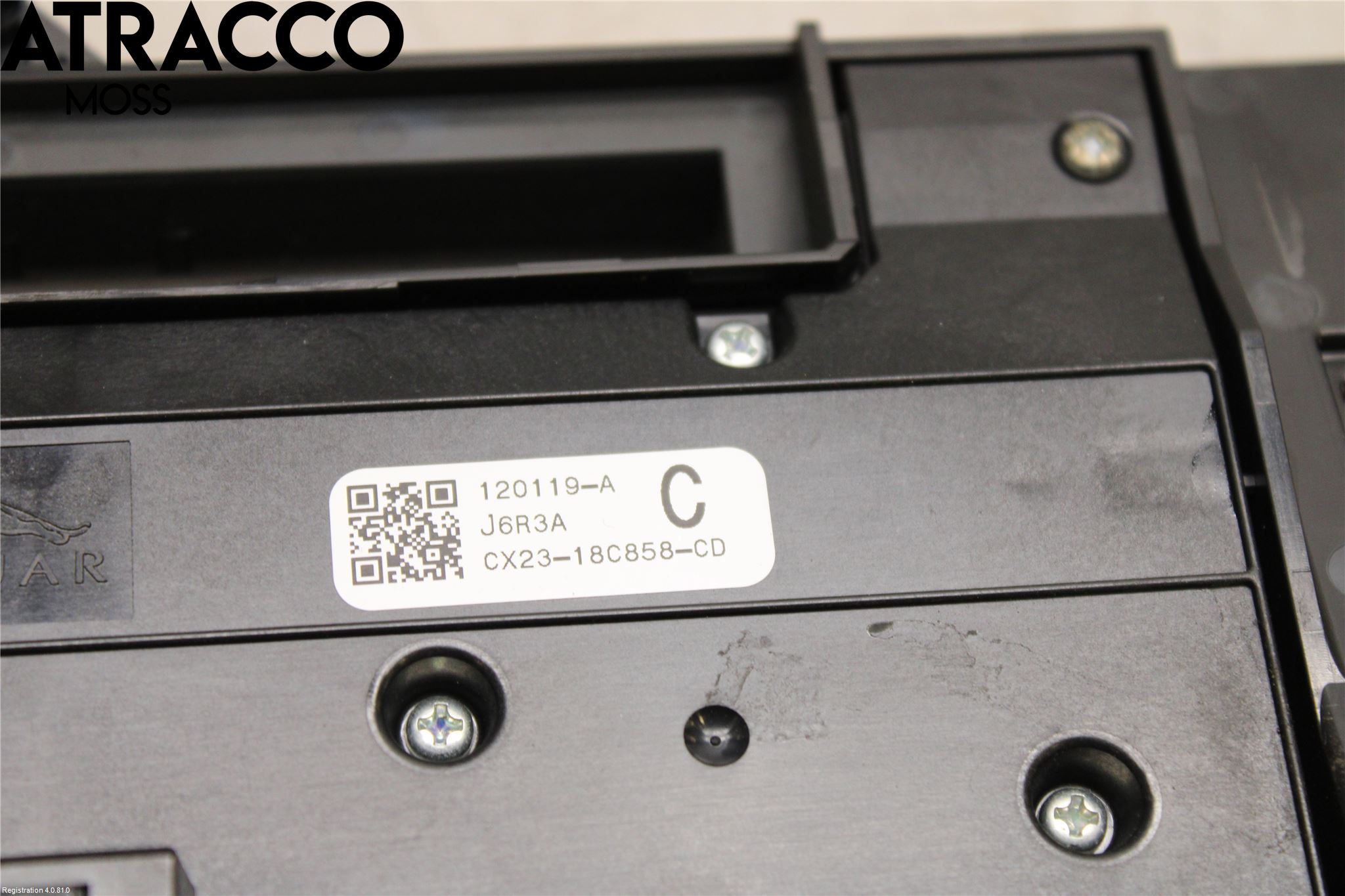 Jaguar XF 08-15 Varme Ac Betjening-Display