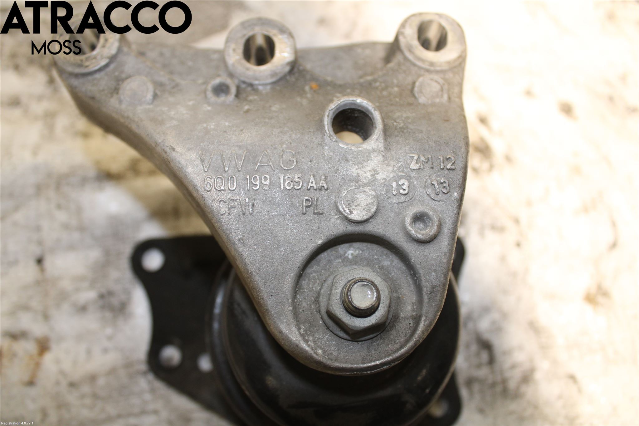 Audi A1/S1 11-18 Motor Feste Stål-Alu