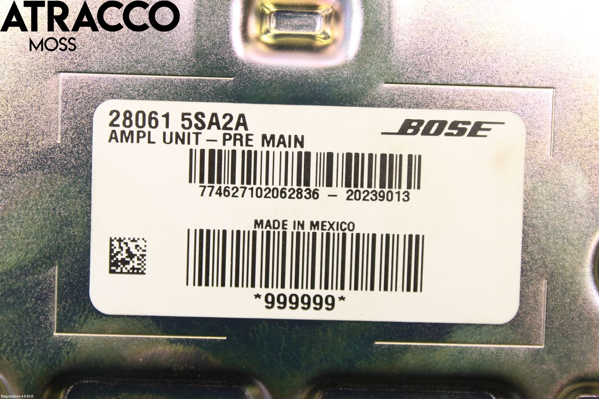 Nissan LEAF 18- Stereo Forsterker