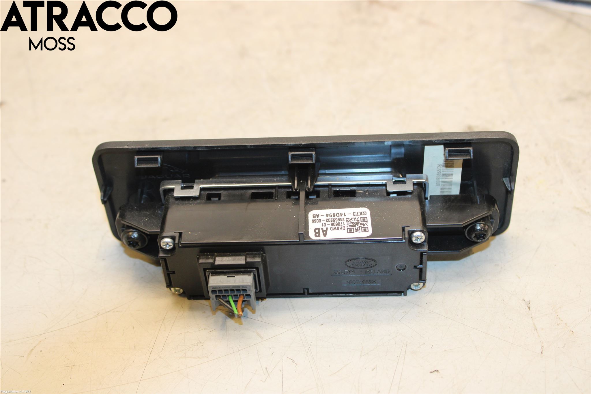 Jaguar F-PACE Bryter Varmesete