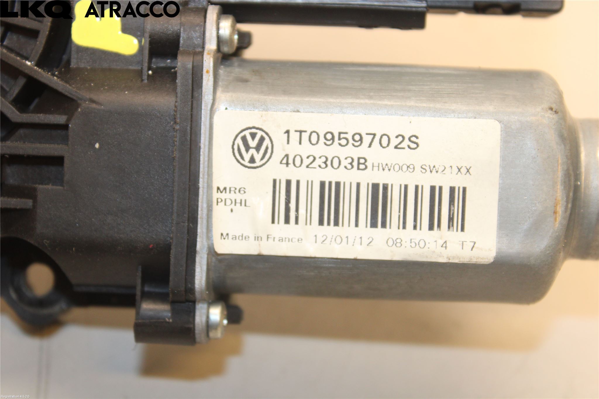 Skoda OCTAVIA (1Z) 05-13 Vindusheismotor