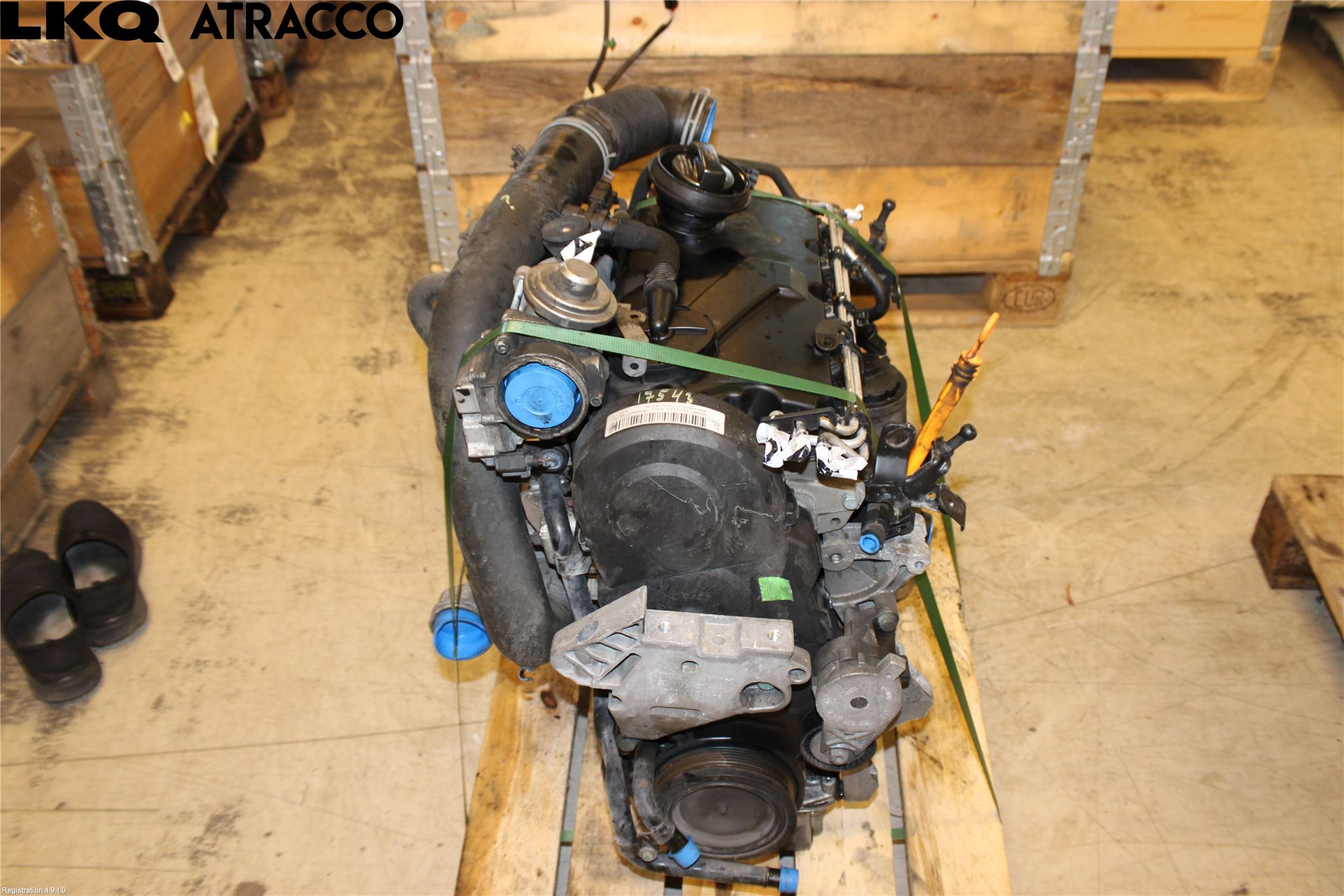 Volkswagen VW TOURAN 03-10 Motor Diesel