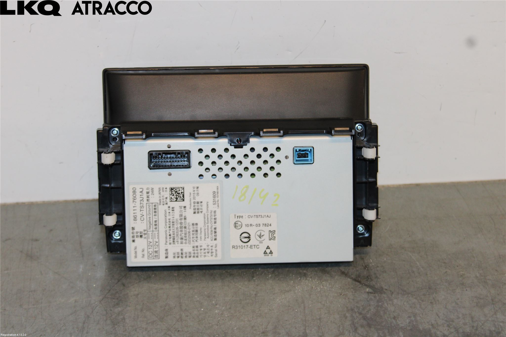 Lexus CT 200h Multifunktionsdisplay