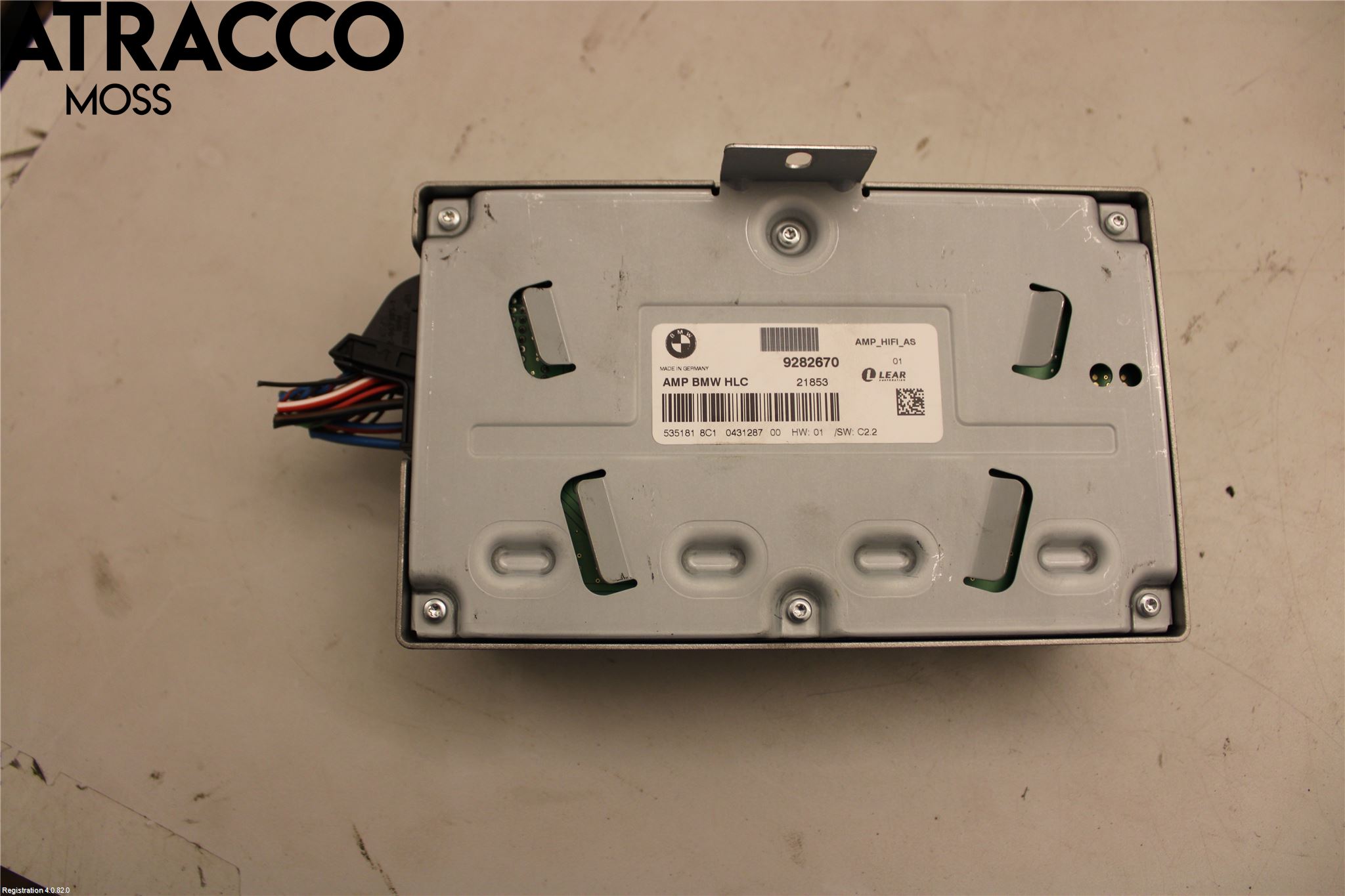 BMW 3 F30/F31/F80 12-19 Stereo Radio Øvrig