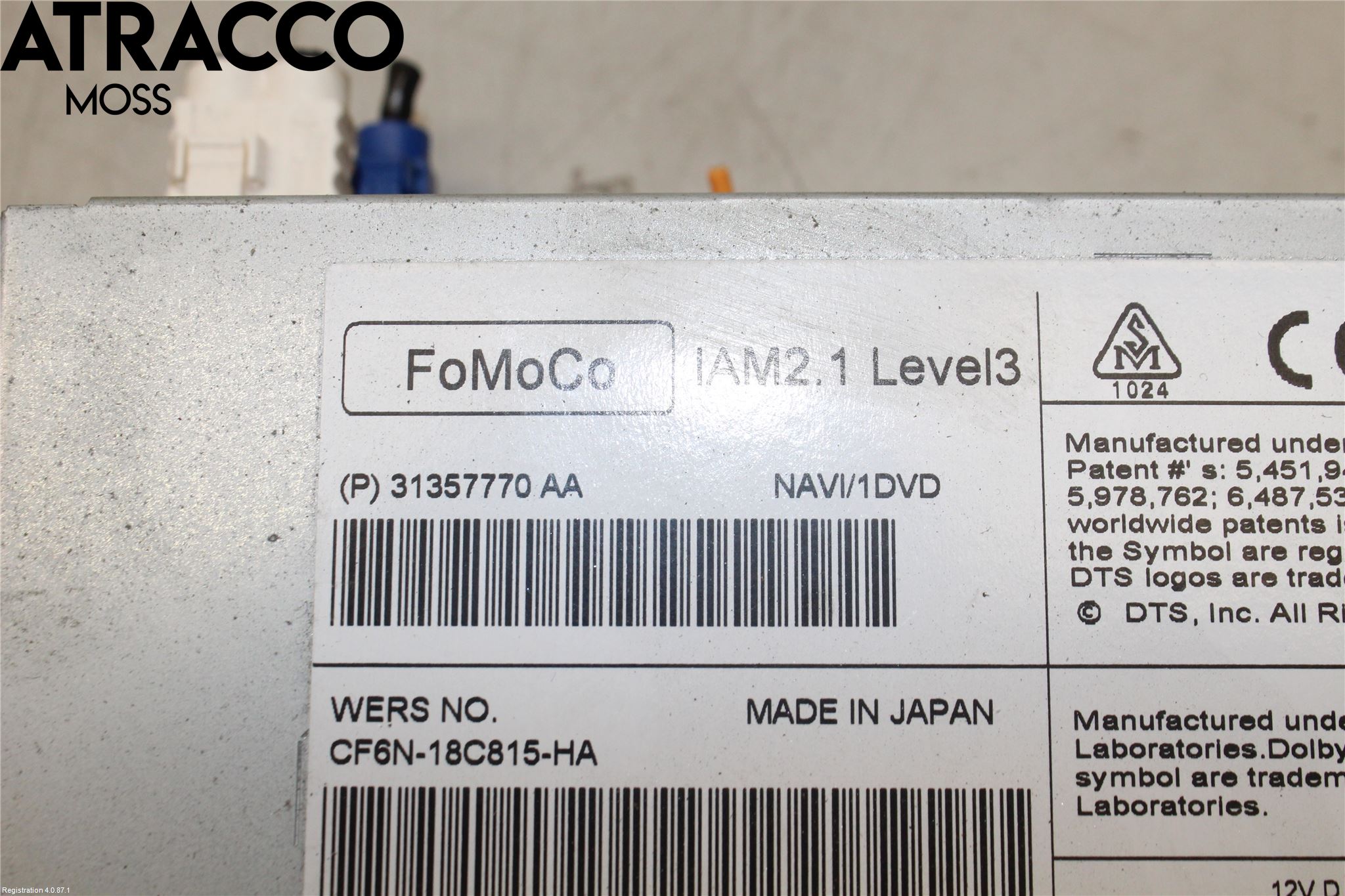 Volvo V60 11-13 Stereo Radio Med Cd