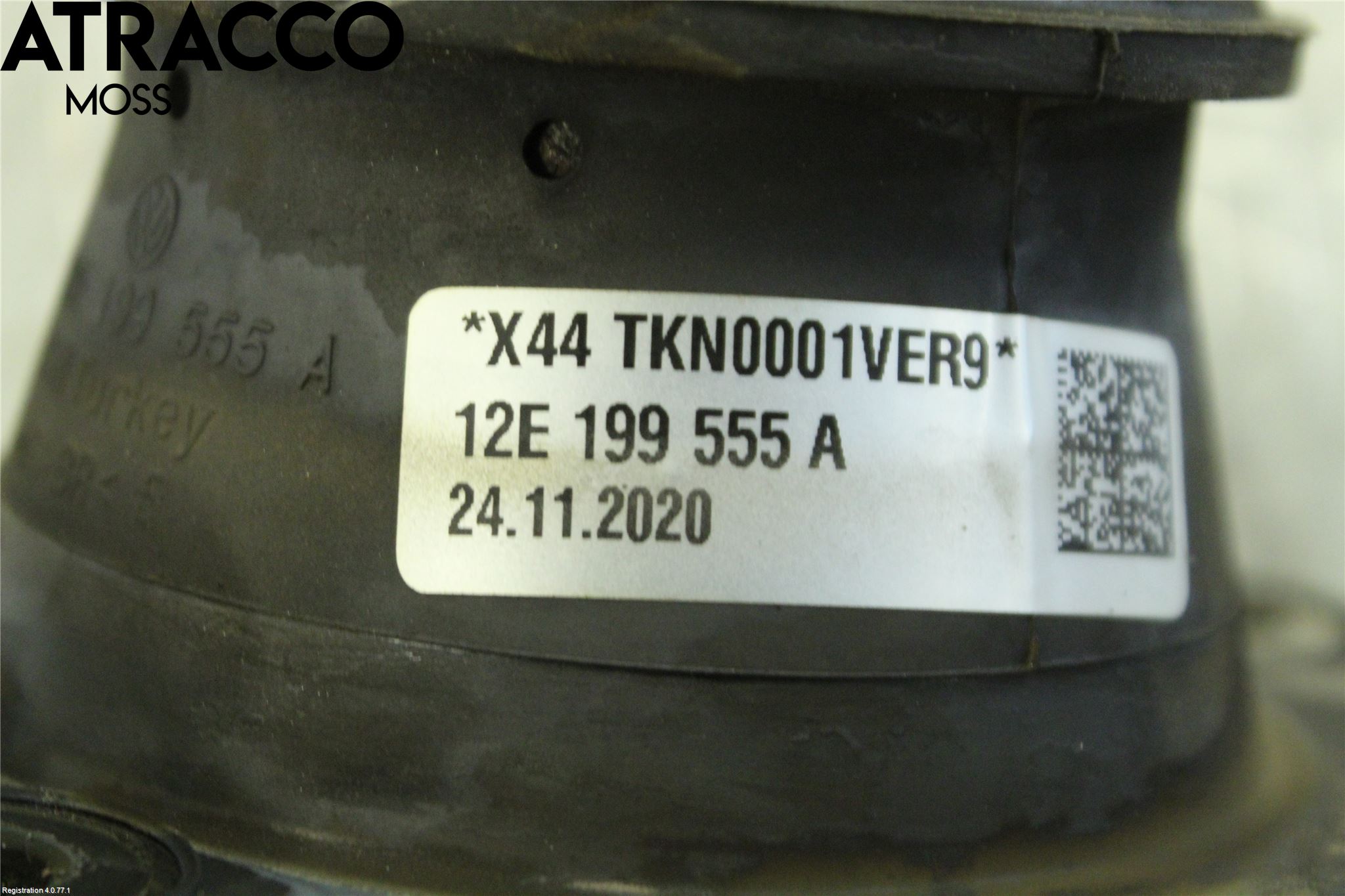 Volkswagen VW UP! / E-UP! Gearkasse Feste Gummi