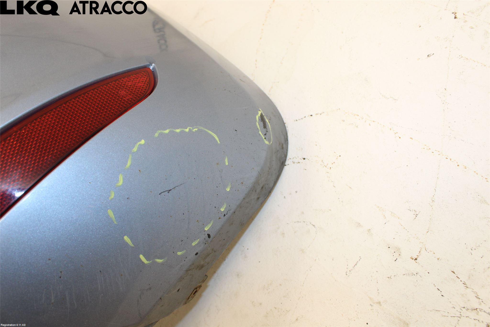 Volkswagen VW GOLF VI 09-13 Støtfanger Bak