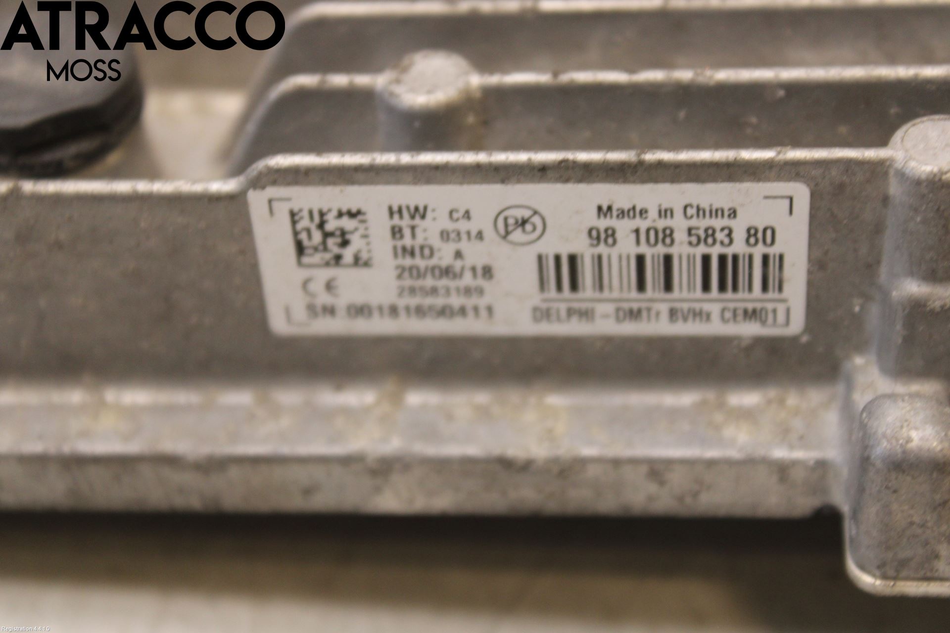 Citroen BERLINGO 08-18 Styreenhet Øvrig