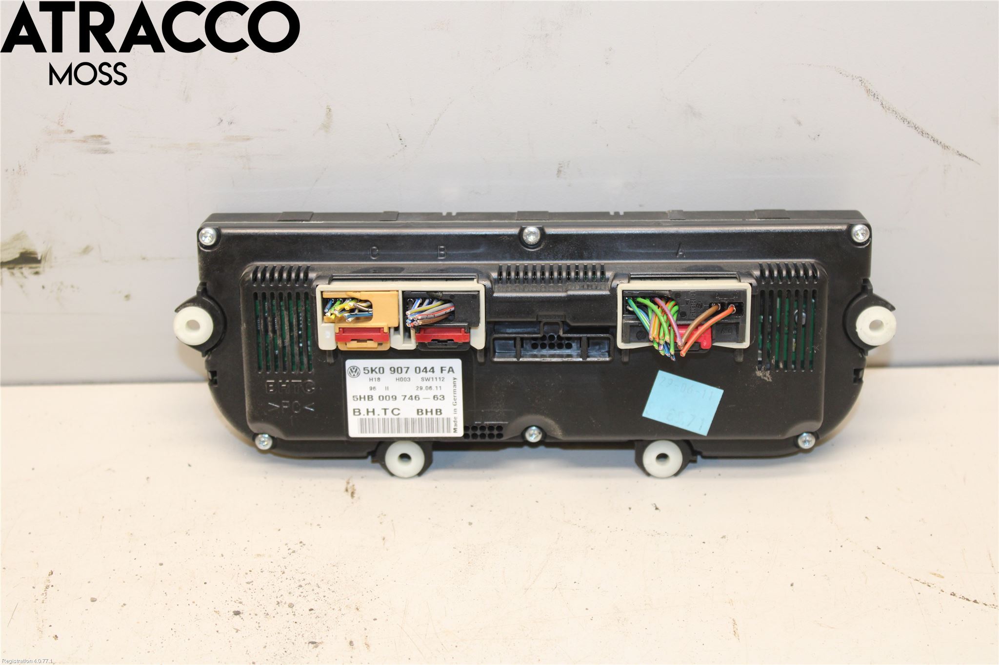 Volkswagen VW TIGUAN 07-16 Varme Ac Betjening-Display