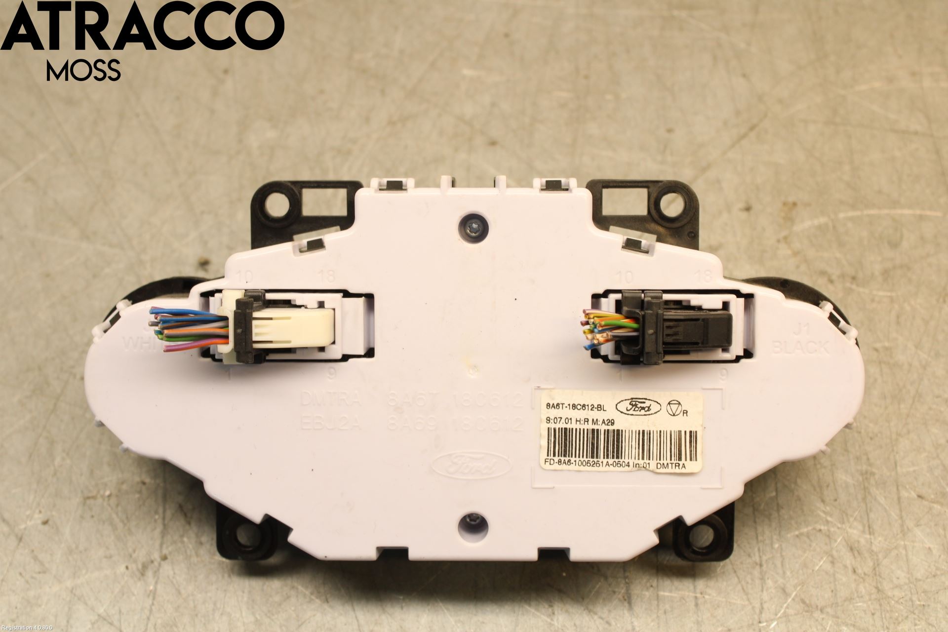 Ford FIESTA 09-12 Varme Ac Betjening-Display