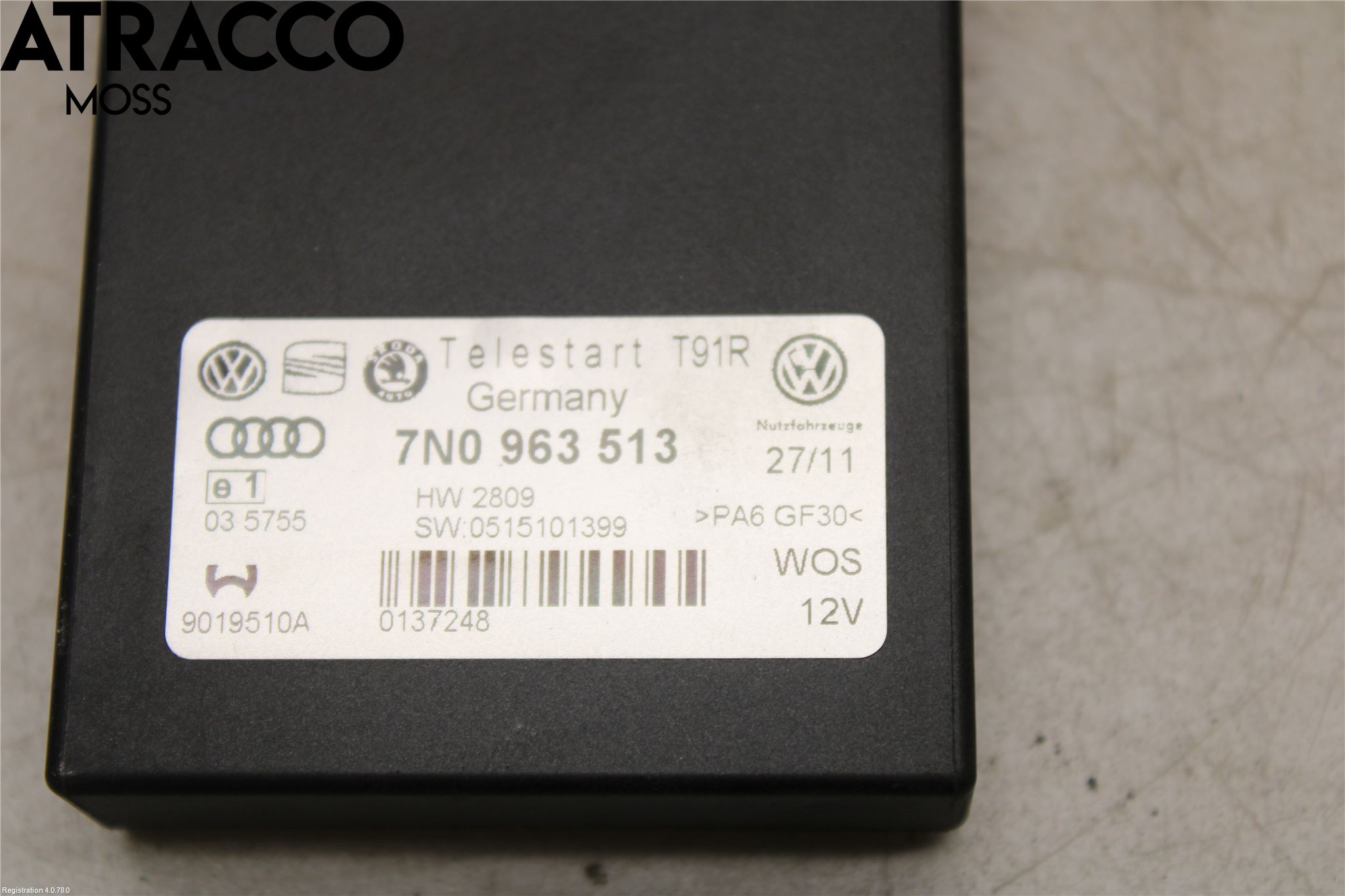 Volkswagen VW PASSAT CC 08-16 Styreenhet Øvrig