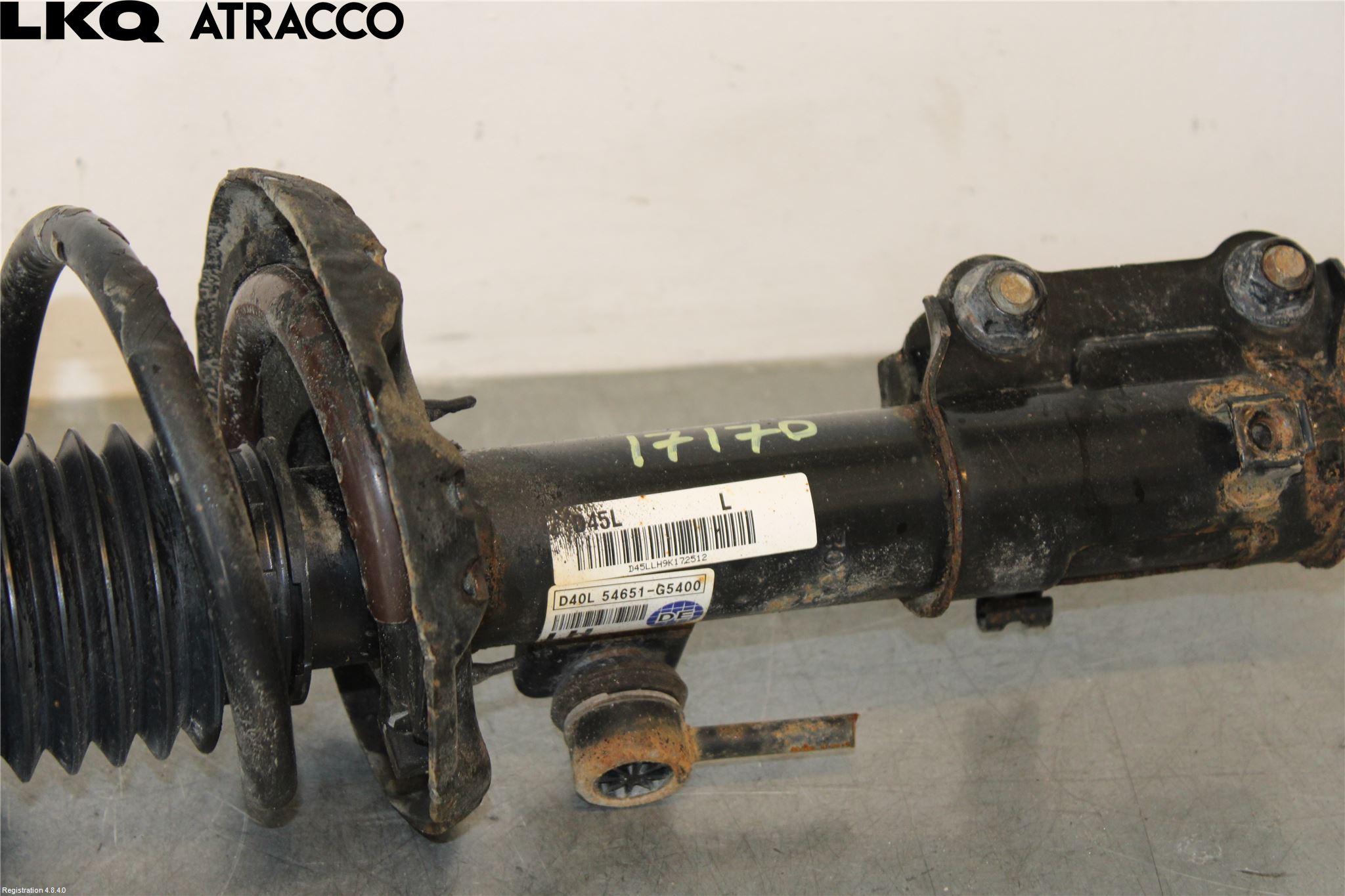 Kia NIRO (DE) 17-22 Fjærbein Foran Venstre