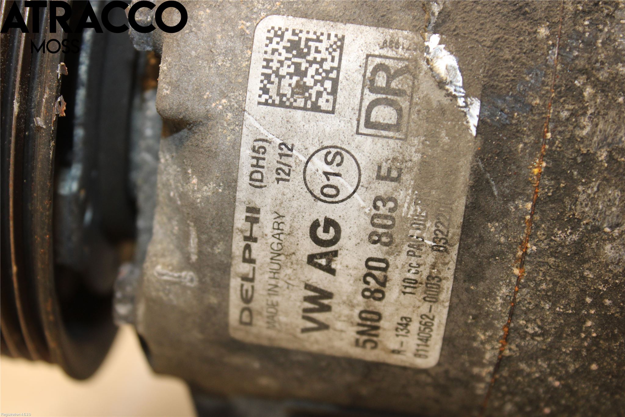 Volkswagen VW TIGUAN 07-16 Varme Ac Kompressor