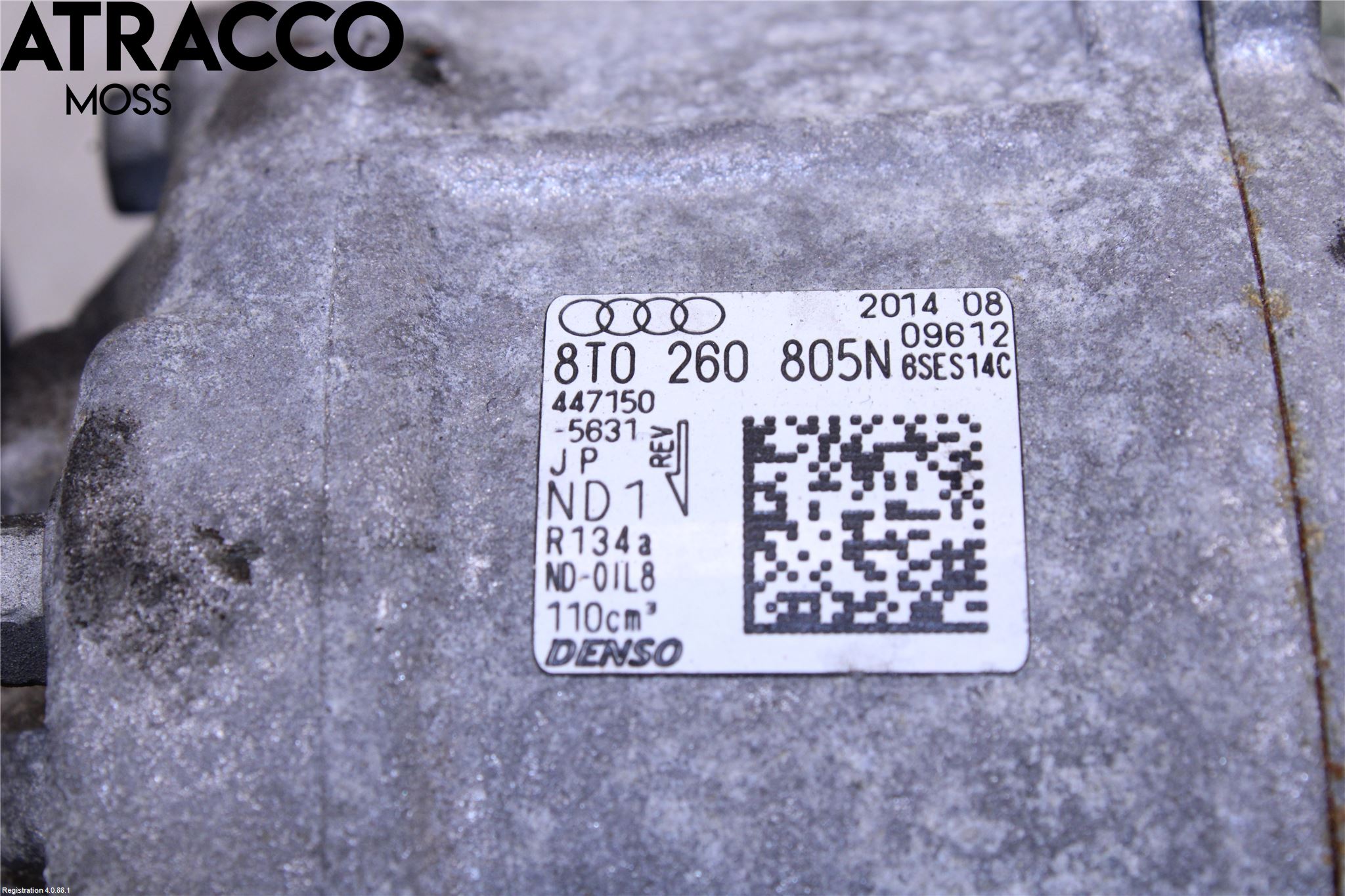 Audi A4/S4 08-11 Varme Ac Kompressor