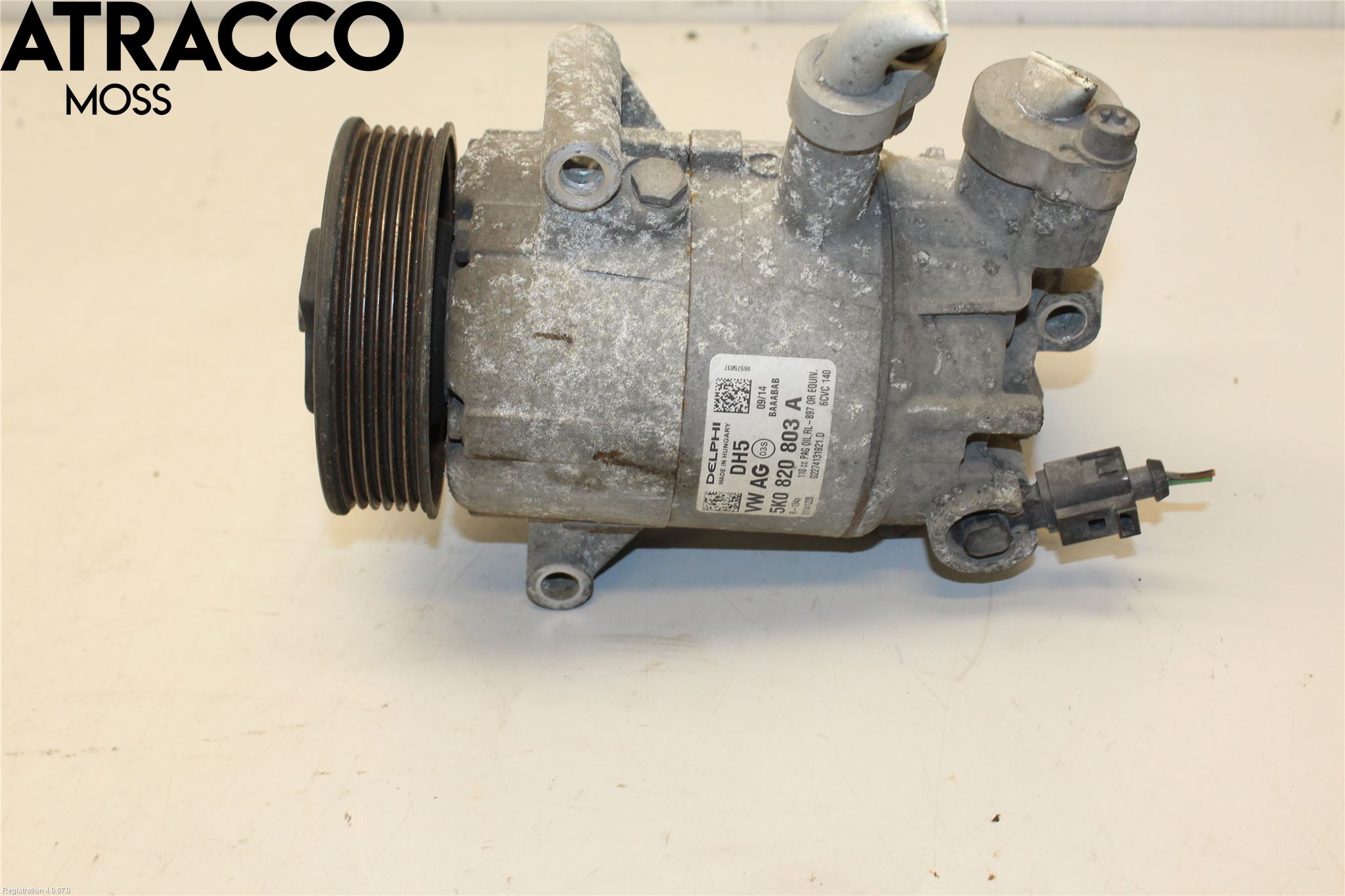 Volkswagen VW CADDY 11-15 Varme Ac Kompressor