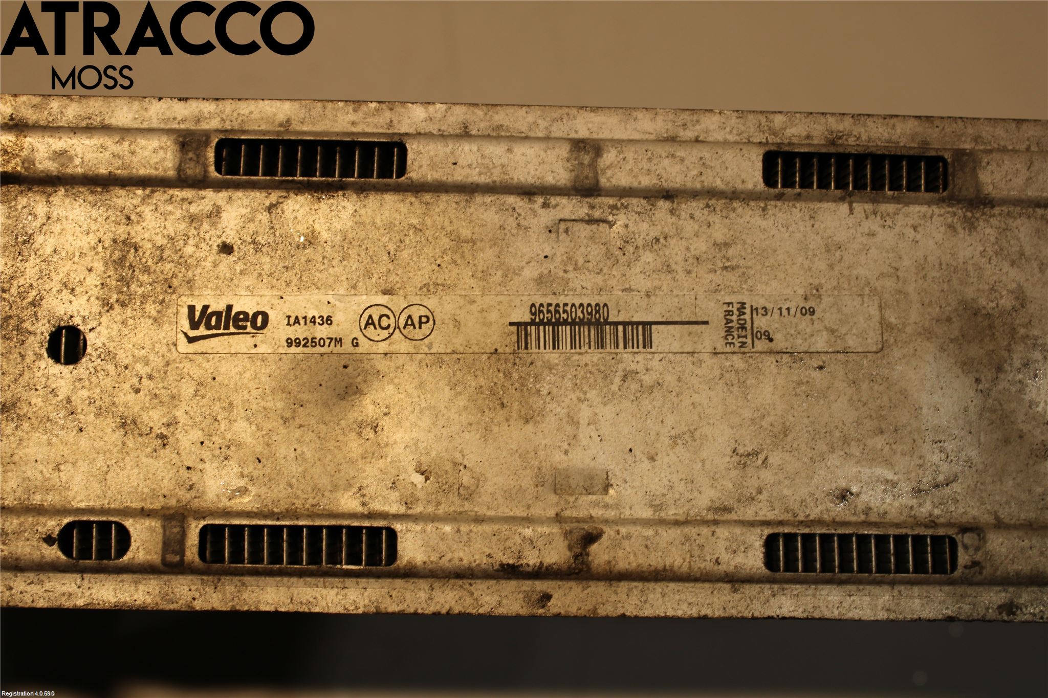 Peugeot 308 08-13 Intercooler Radiator