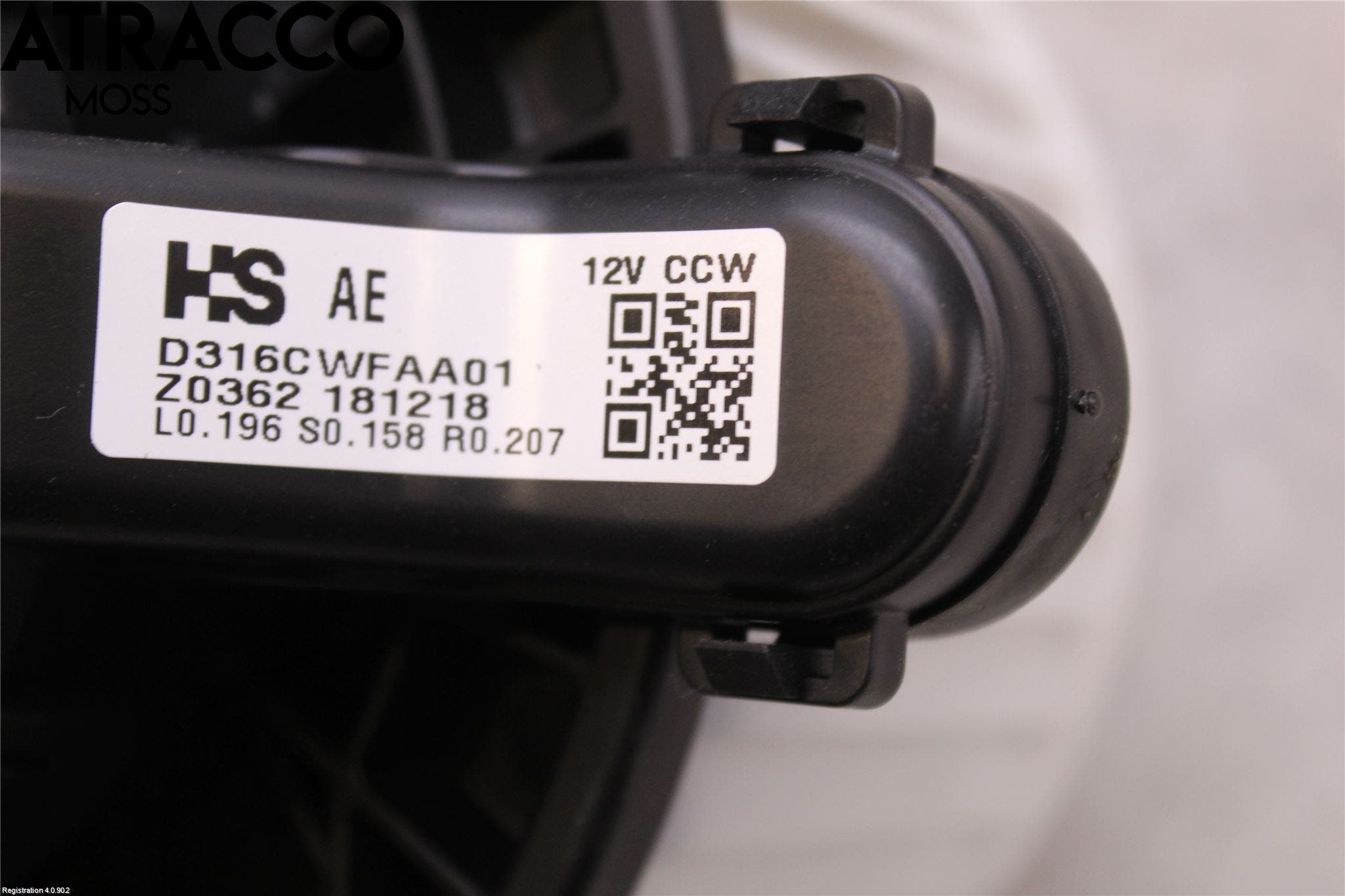 Hyundai IONIQ AE 17-22 Varmeapparat Viftemotor