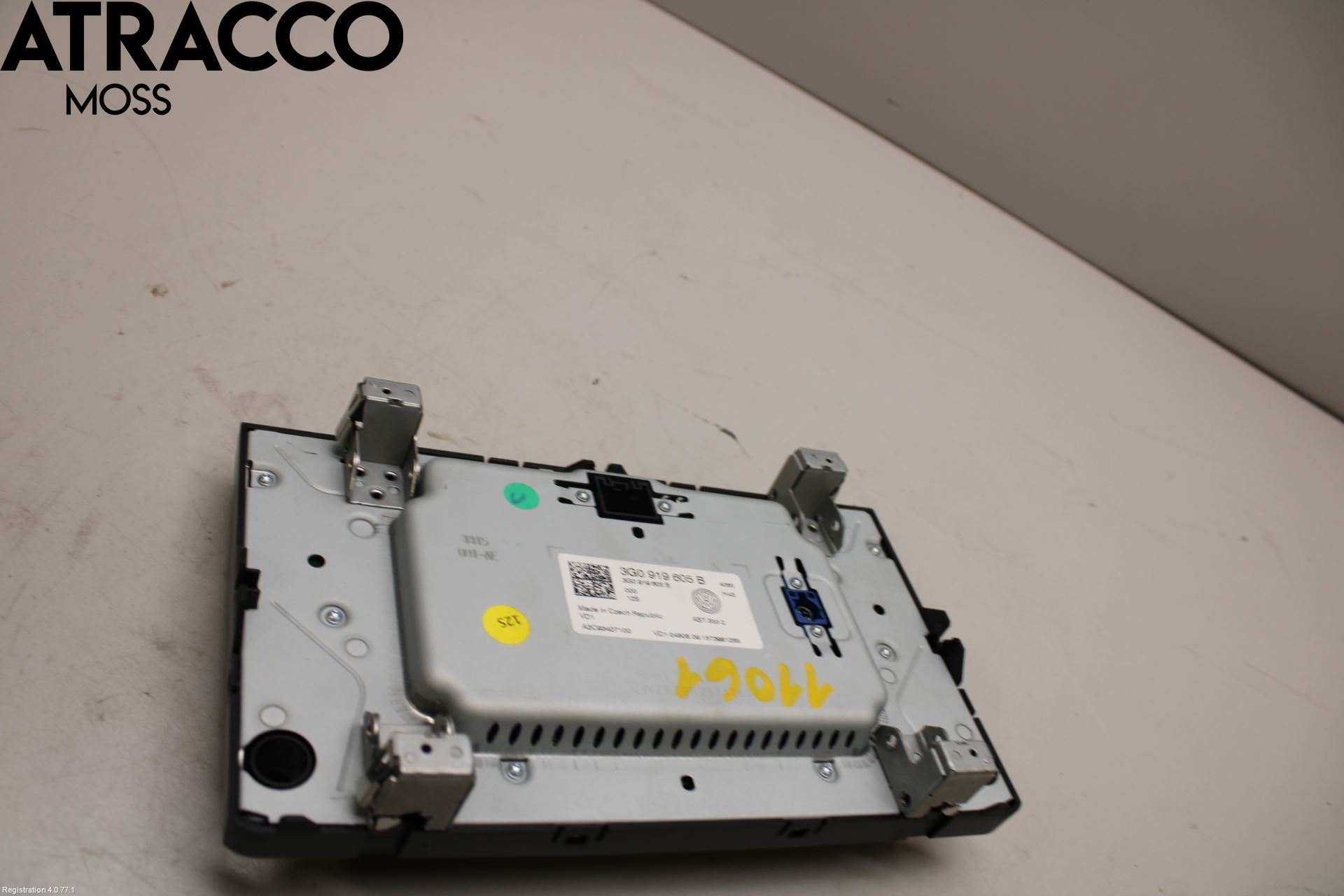 Volkswagen VW GOLF / E-GOLF VII 13-20 Multifunktionsdisplay