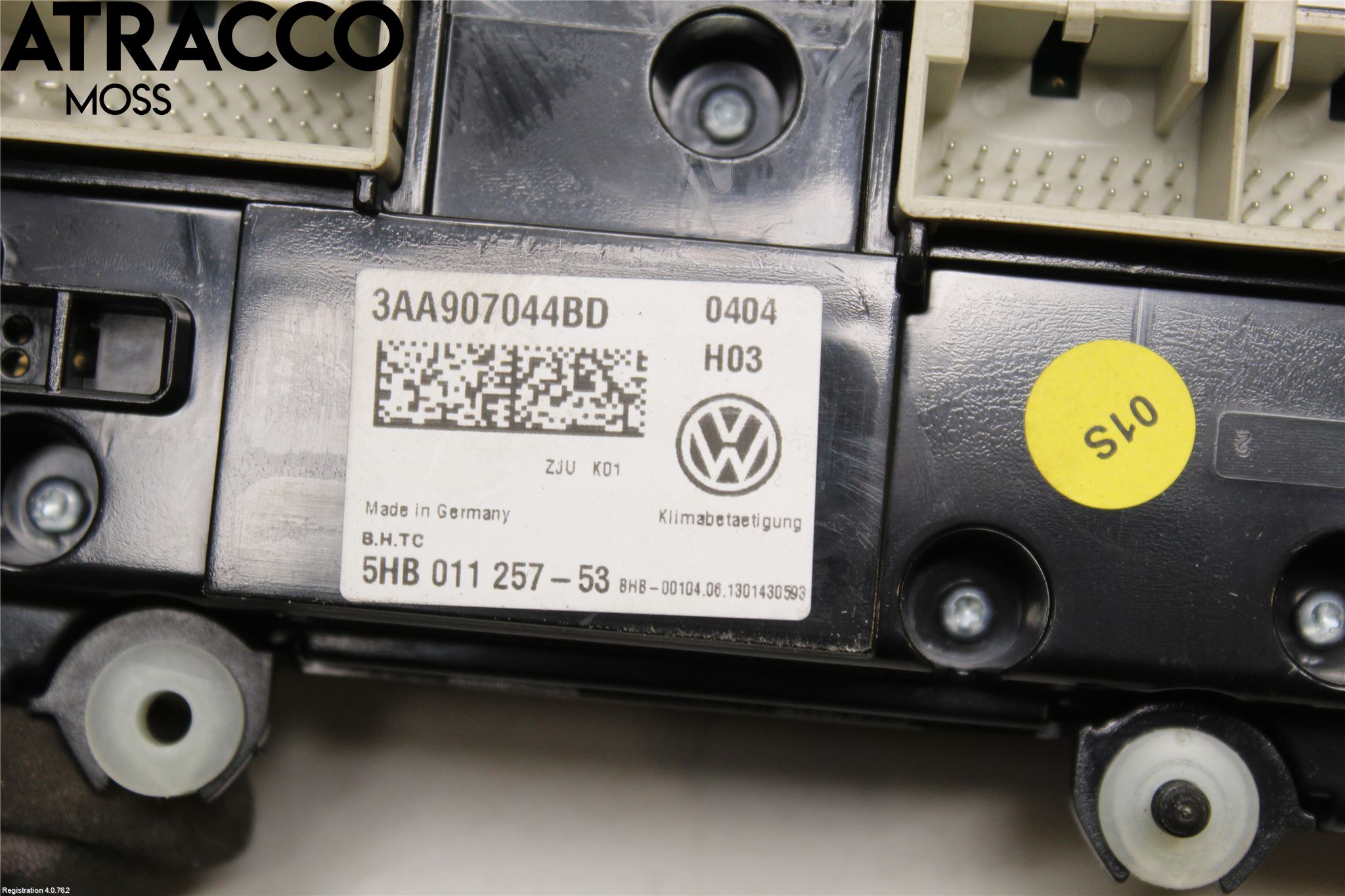 Volkswagen VW PASSAT 11-14 Varme Ac Betjening-Display