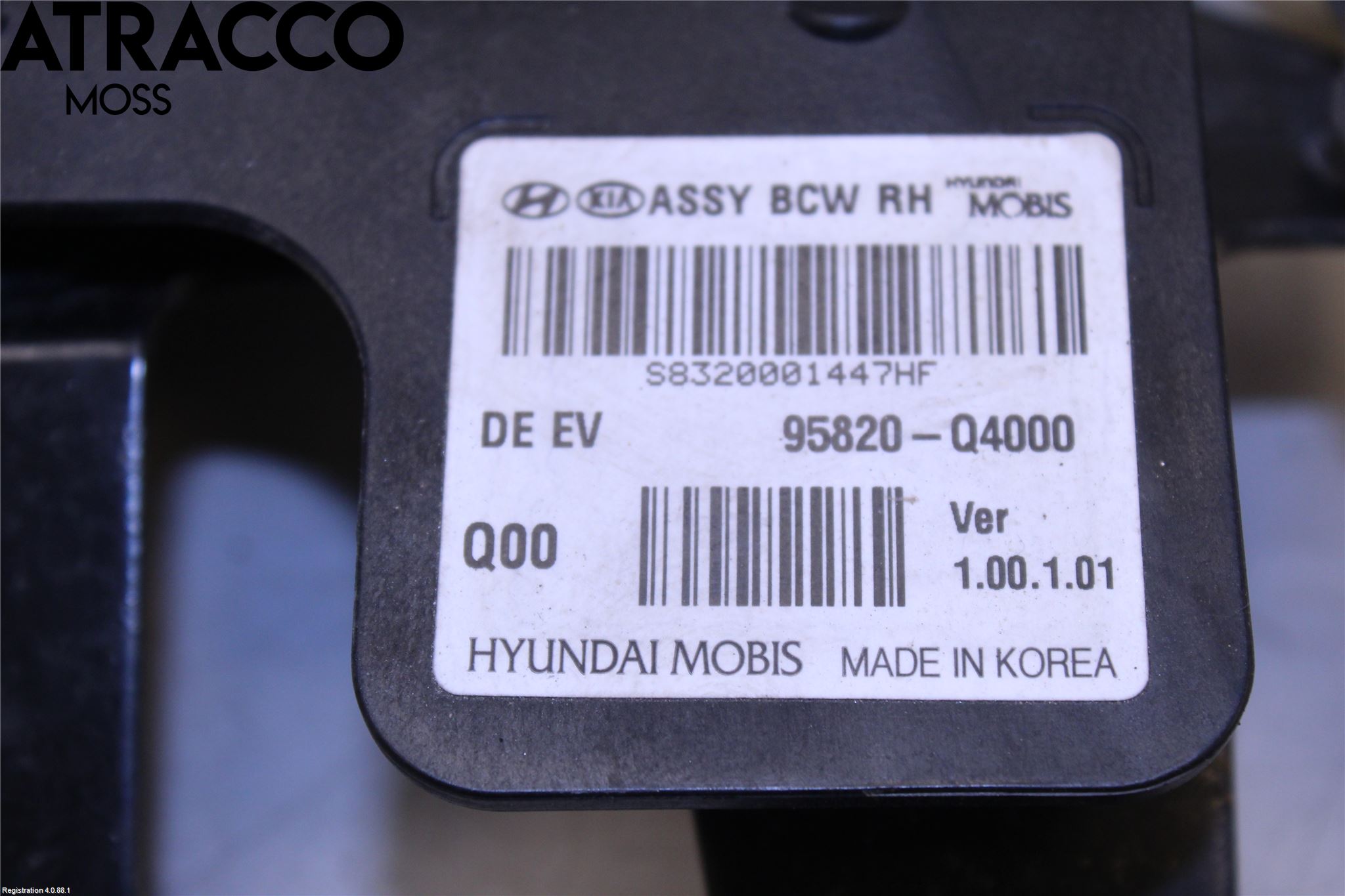 Kia NIRO (DE) 17-22 Sensor Kollisjonsbeskyttelse