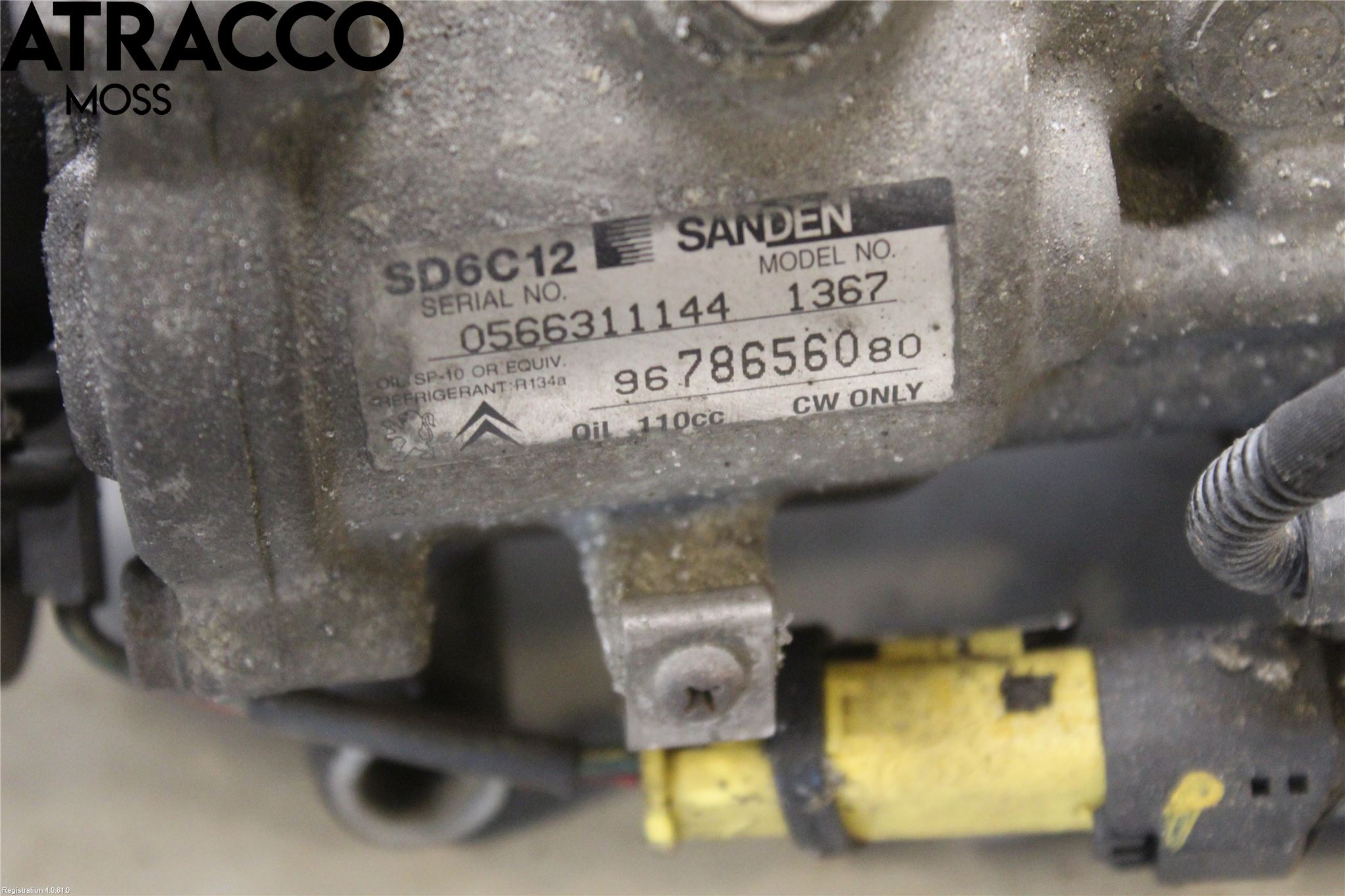 Peugeot 508 11-18 Varme Ac Kompressor