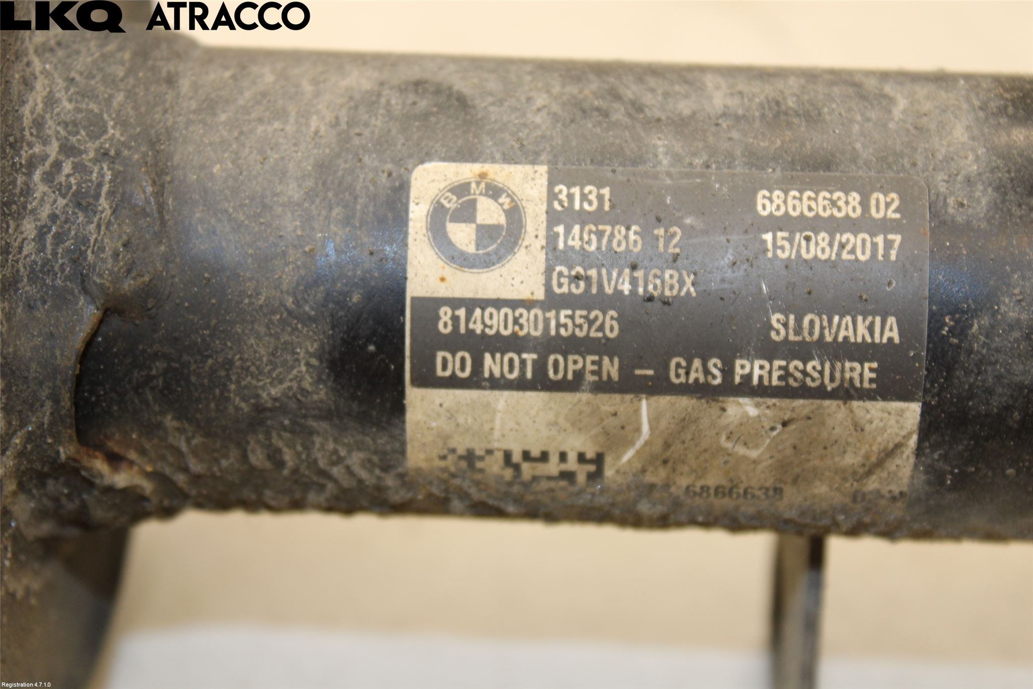 BMW 5 G30/G31/F90 17-23 Fjærbein Foran Høyre