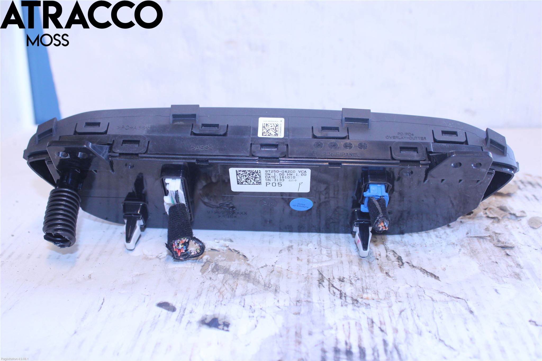 Hyundai i30 PD 17- Varme Ac Betjening-Display