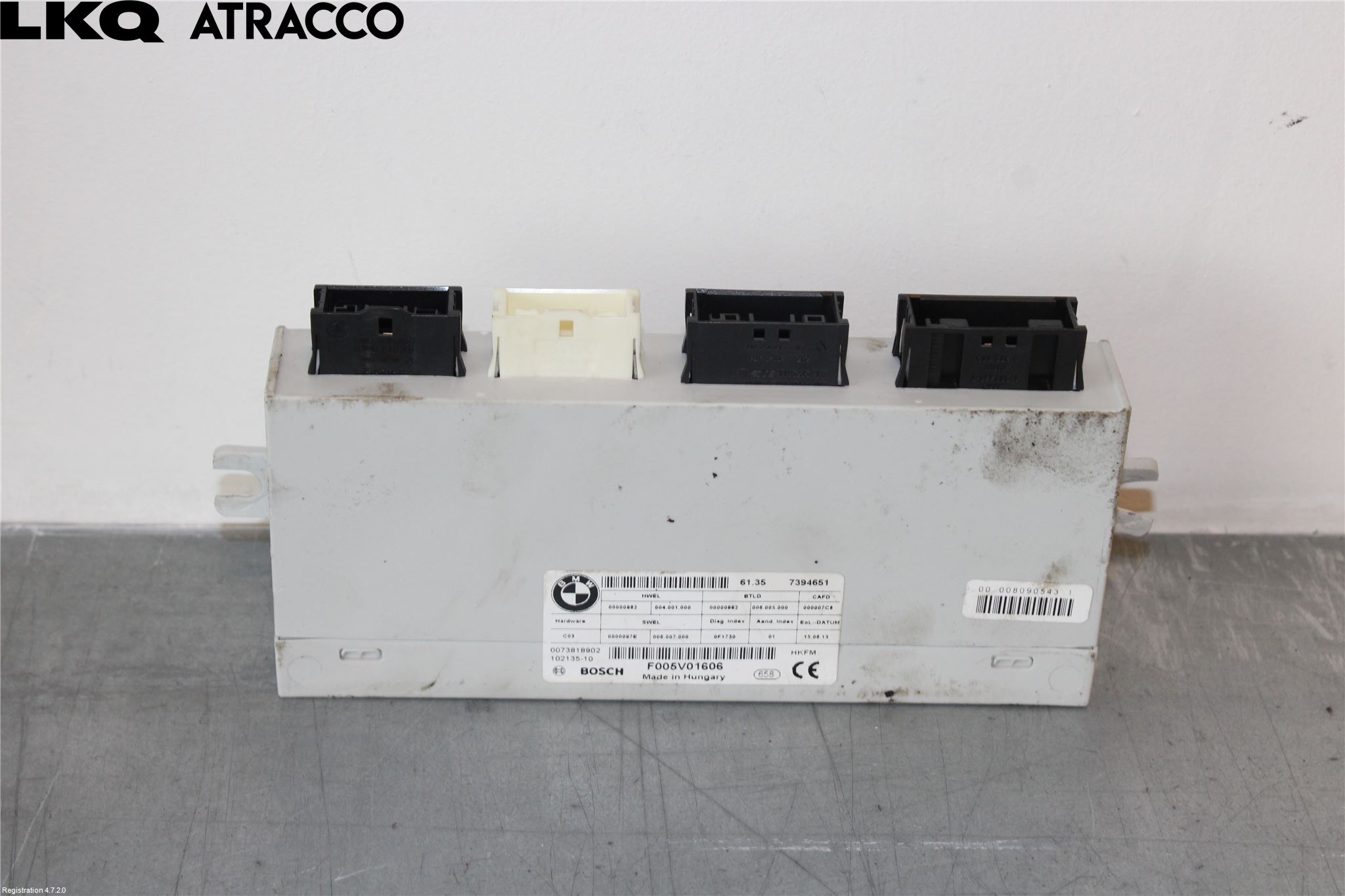 BMW 5 F10/F11/F18 09-17 Styreenhet Øvrig